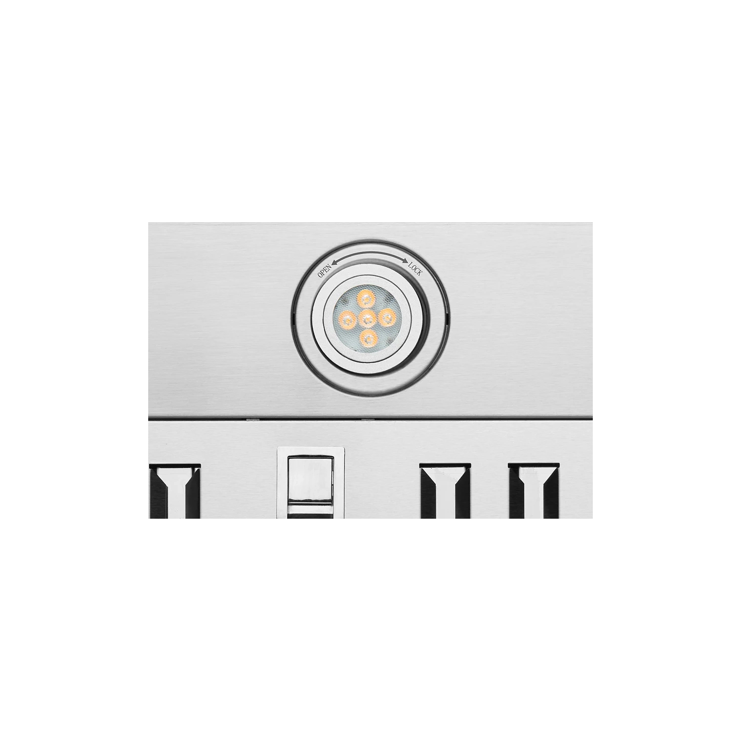 Hauslane&nbsp;| hotte murale convertible Pro 30 po, blanc mat