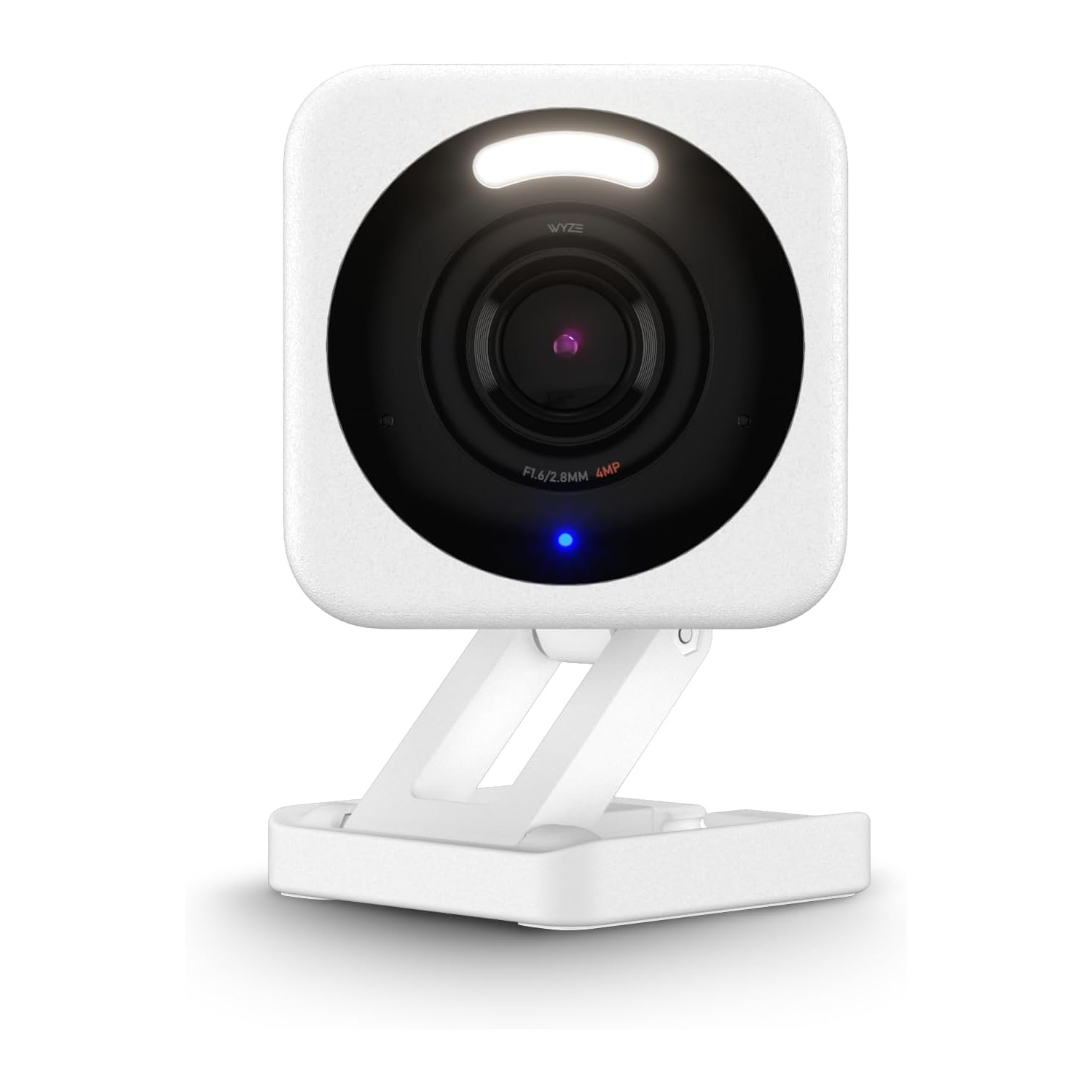 Refurbished(Excellent)- Wyze Cam v4, 2K HD Wi-Fi Smart Home Security Camera, Indoor/Outdoor Use, Pet/Baby Monitor, Motion Activated Spotlight/Siren