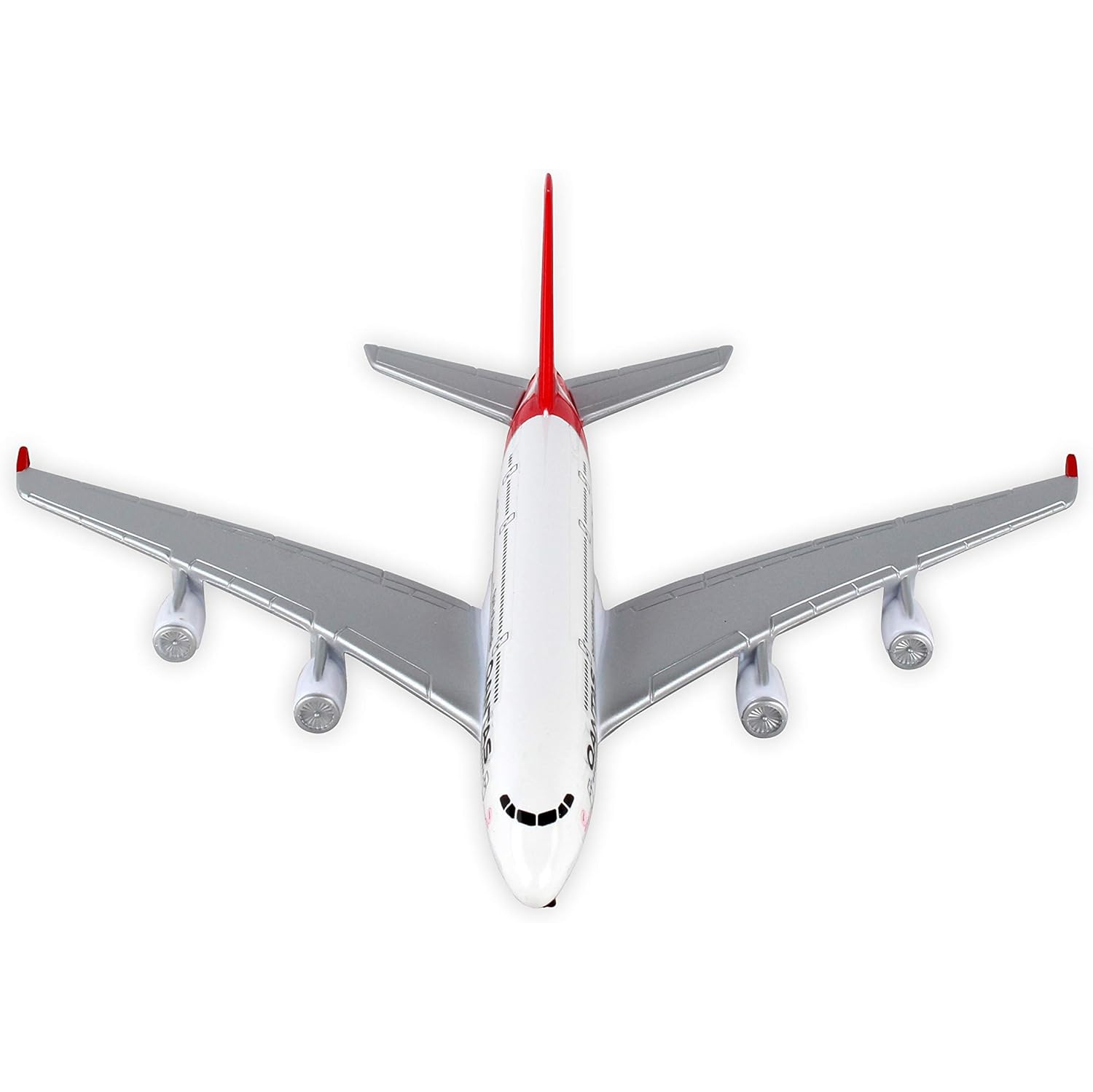 Le modèle réduit moulé sous pression du jouet Qantas Airbus A380 de Real Toys RT8538