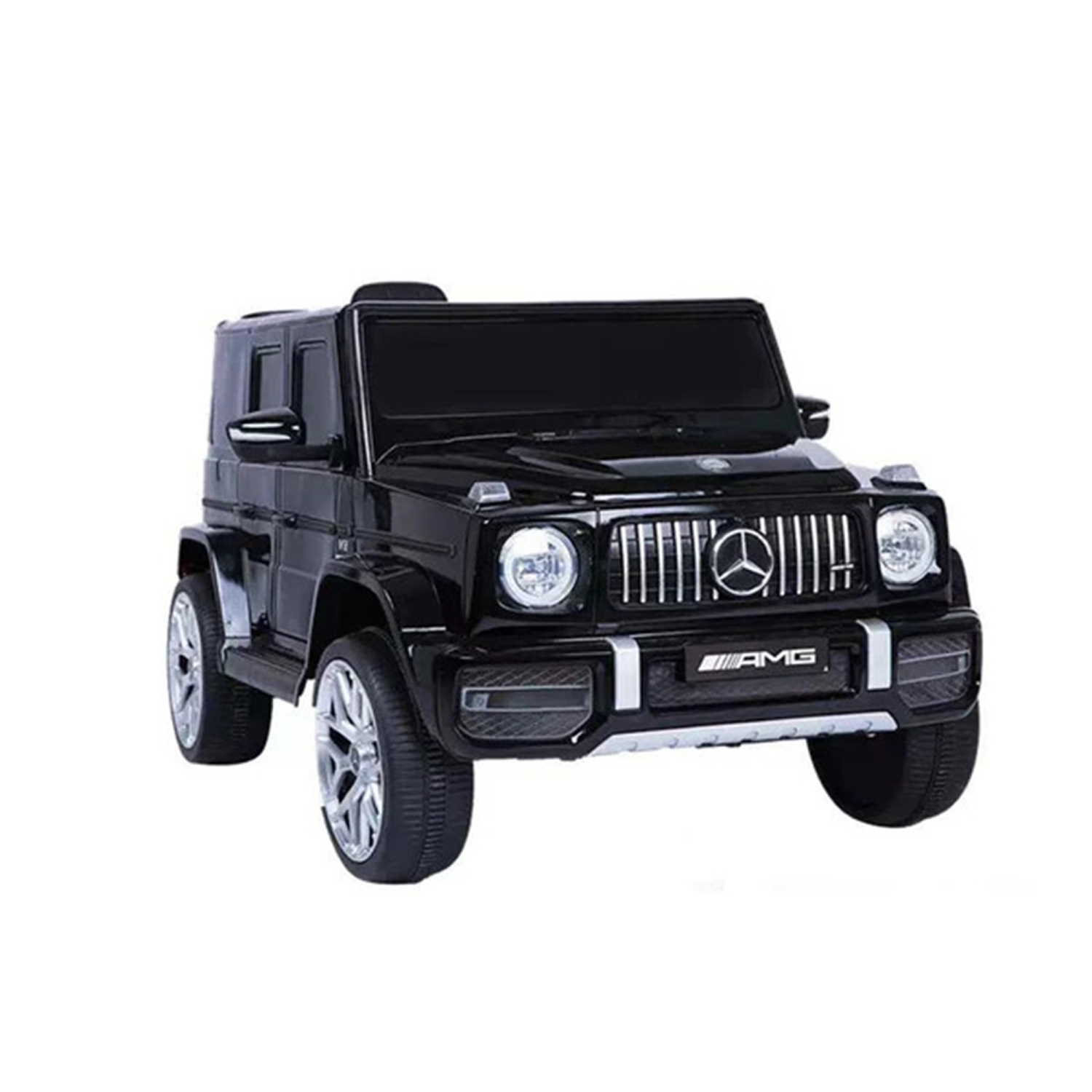 Chariot porteur pour enfants Mercedes-Benz AMG G63 S306 12&nbsp;V sous licence de Zoom Buggeez - Noir