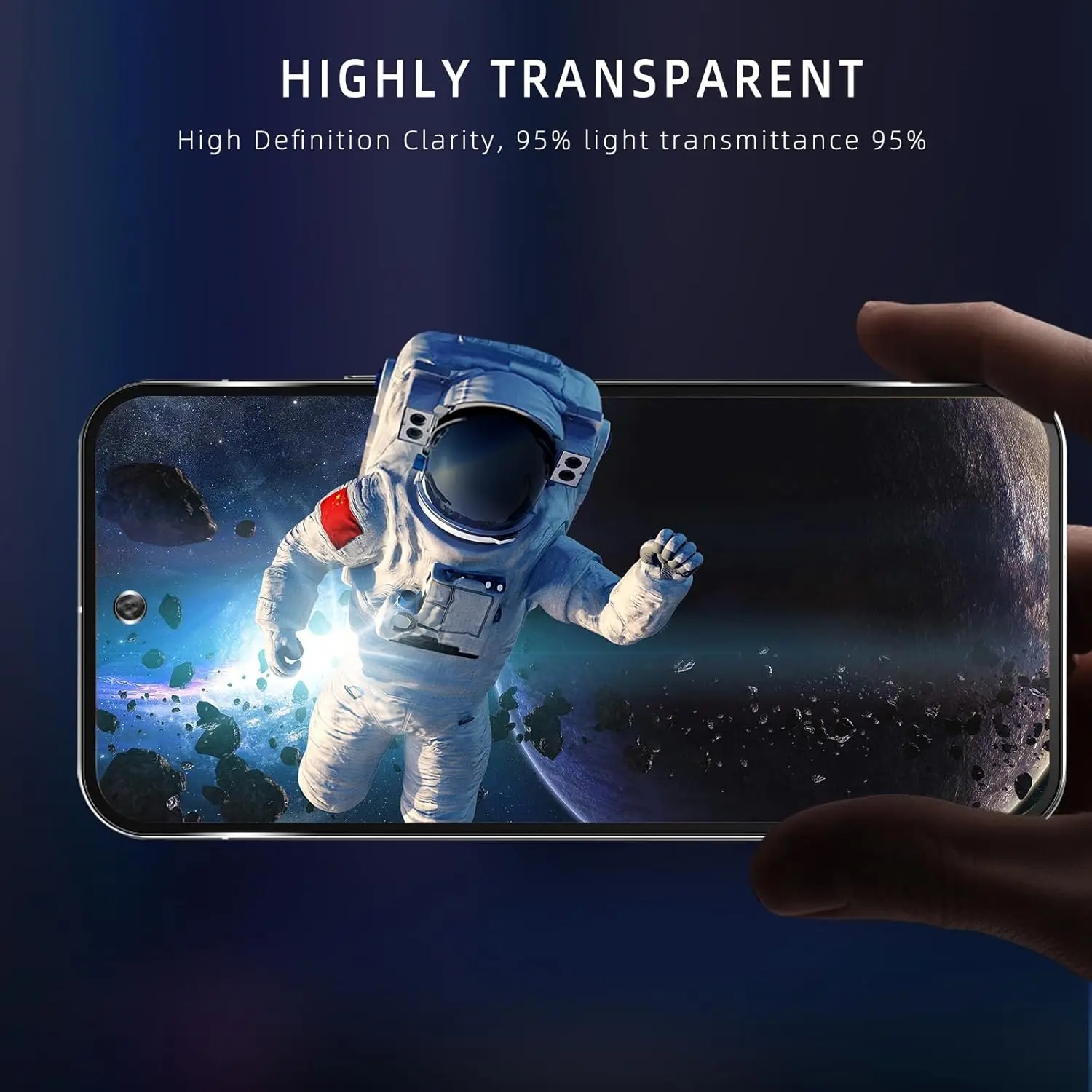 For Google Pixel 9 Pro Fold Screen Protector - Easy Installation, Privacy Glass Protector - HD Clear, Anti-Scratch