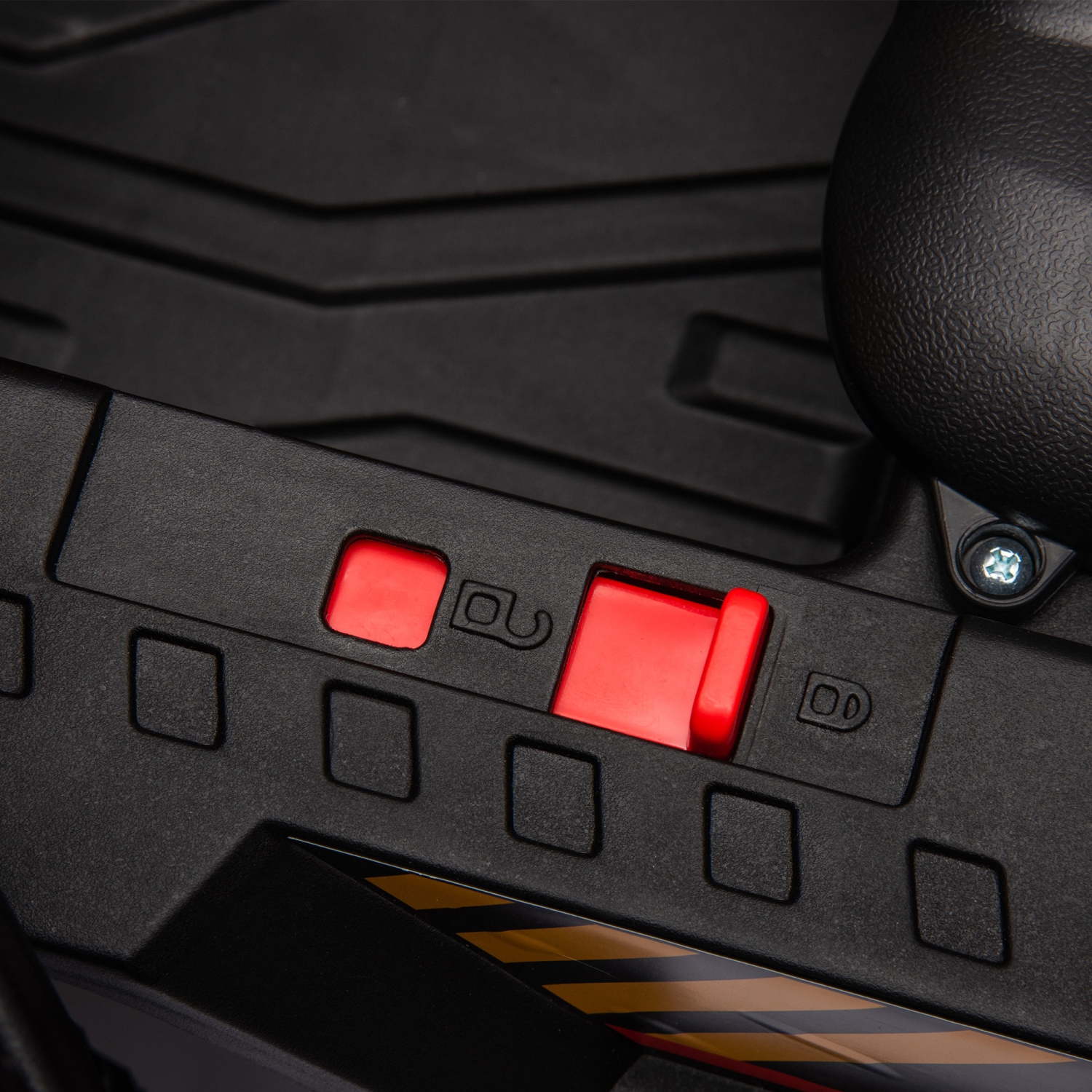 Qaba – camion-benne à enfourcher, véhicule de construction 12&nbsp;V Ride on car avec caisse à benne électrique, pelle, roues à suspension à ressort,