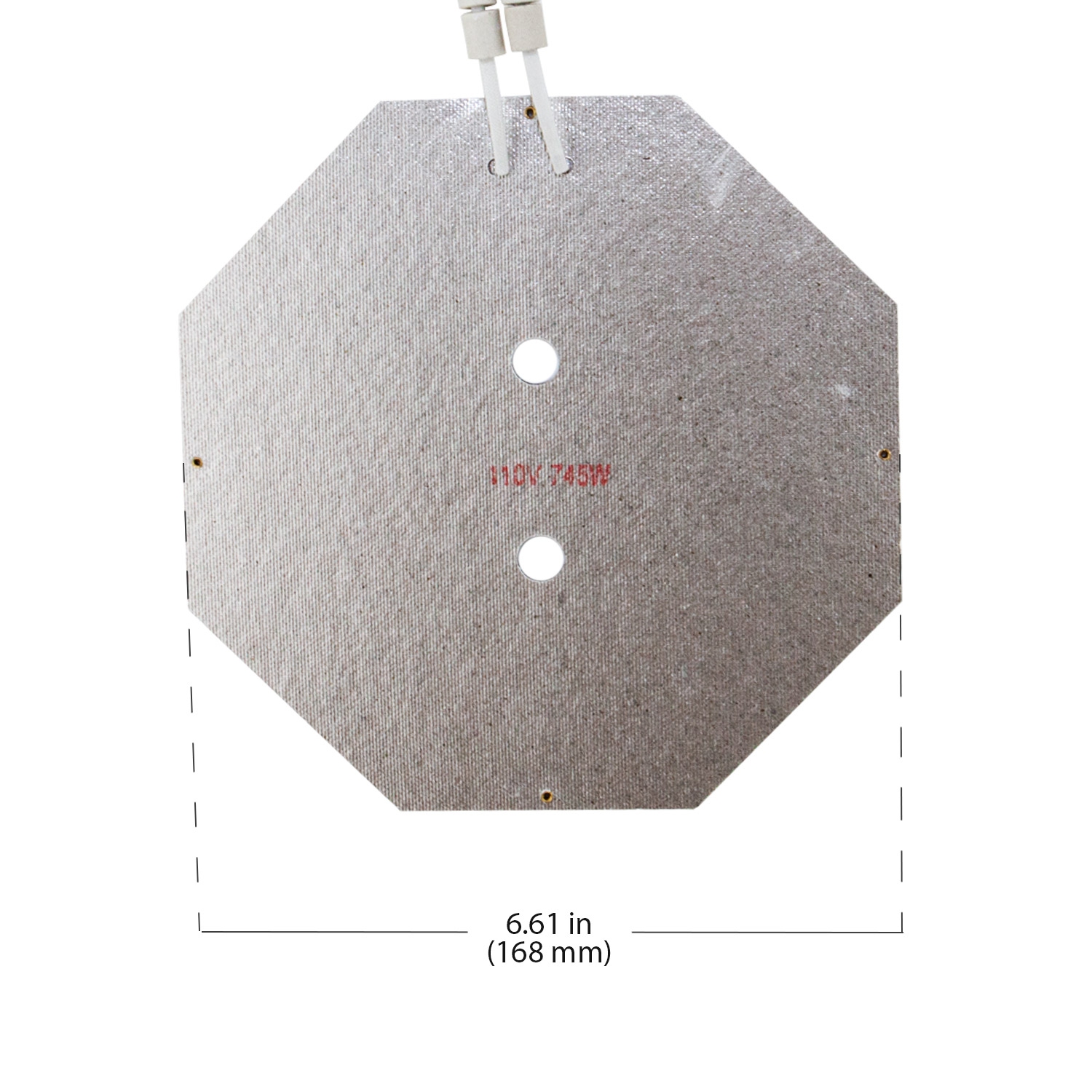 Heating Plates | 2 PSC | Heating Plates with Ceramic Connectors |