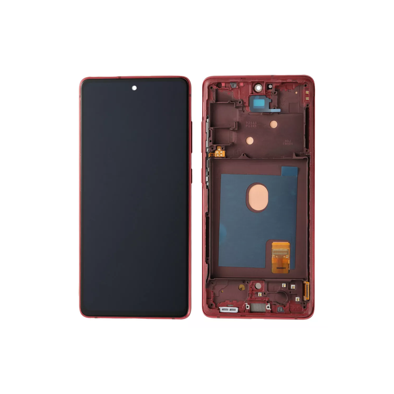 Refurbished Samsung Galaxy S20 FE LCD Display Touch Screen Red GH82-24210E