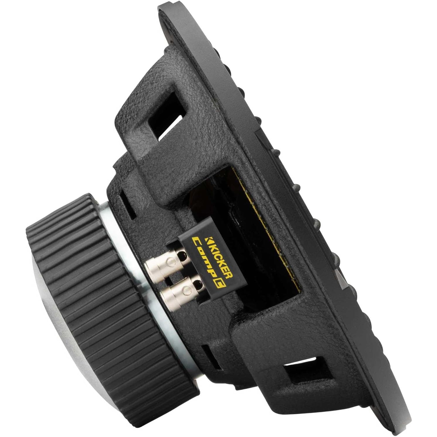 Kicker 50CWCD104 – haut-parleur d’extrêmes graves 4 Ohm série CompC de 10 po