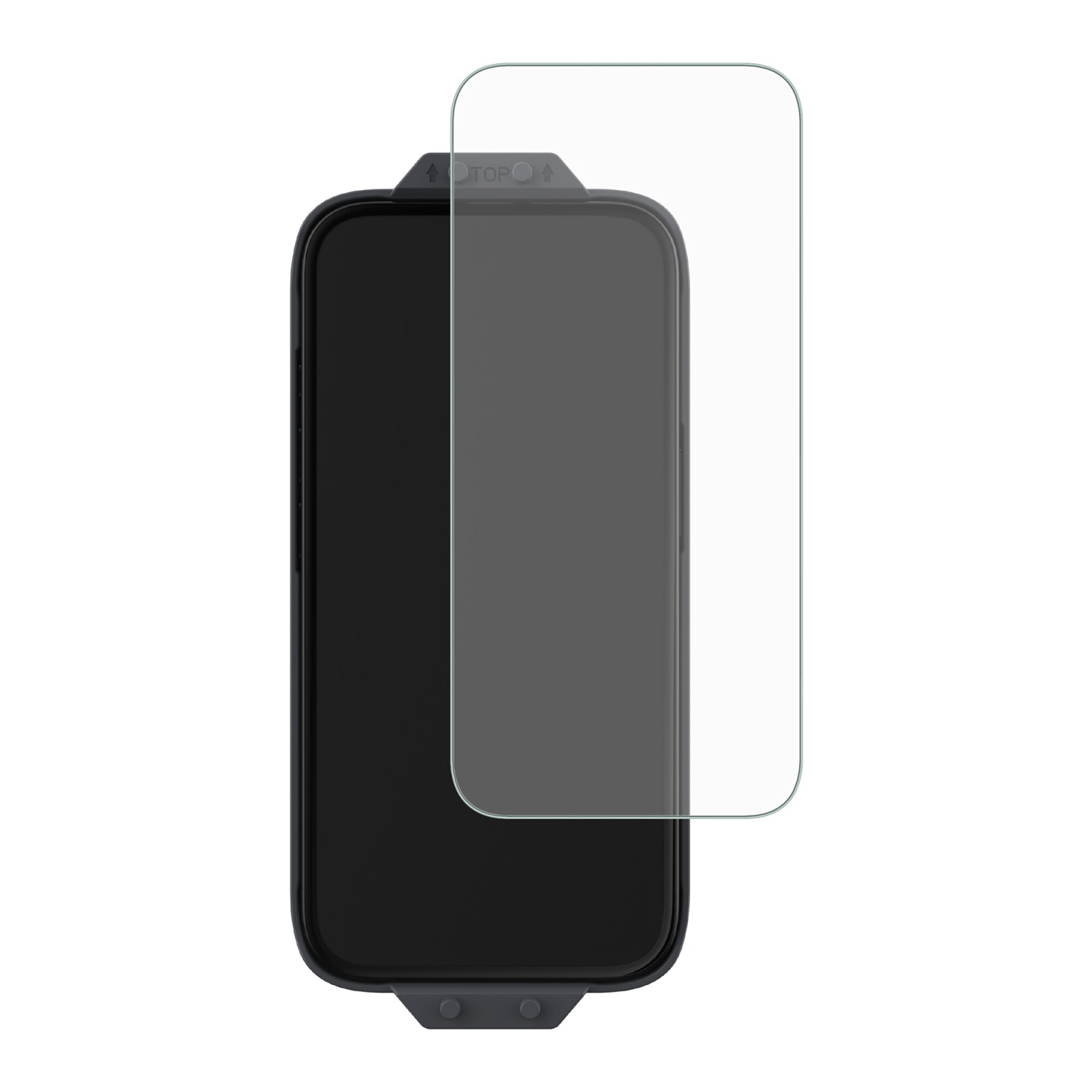 Protecteur d'écran ARMORGlass Pro d'AXS avec plateau d'installation pour iPhone 16/15 d'Apple