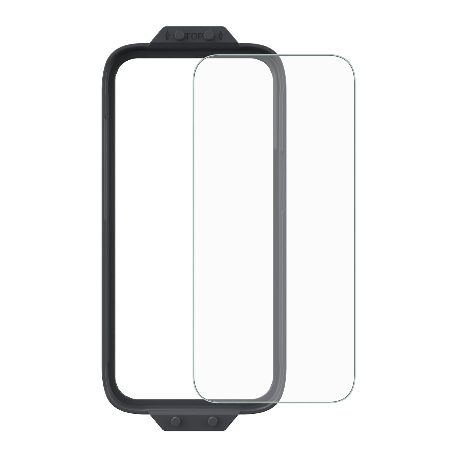 Protecteur d'écran ARMORGlass Pro d'AXS avec plateau d'installation pour iPhone 16/15 d'Apple
