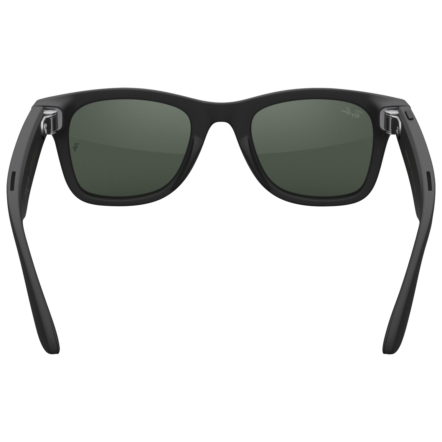Lunettes Wayfarer de Ray-Ban | Meta avec IA, photo, vidéo, audio et messagerie - Noir mat/Transitions transparents à vert graphite