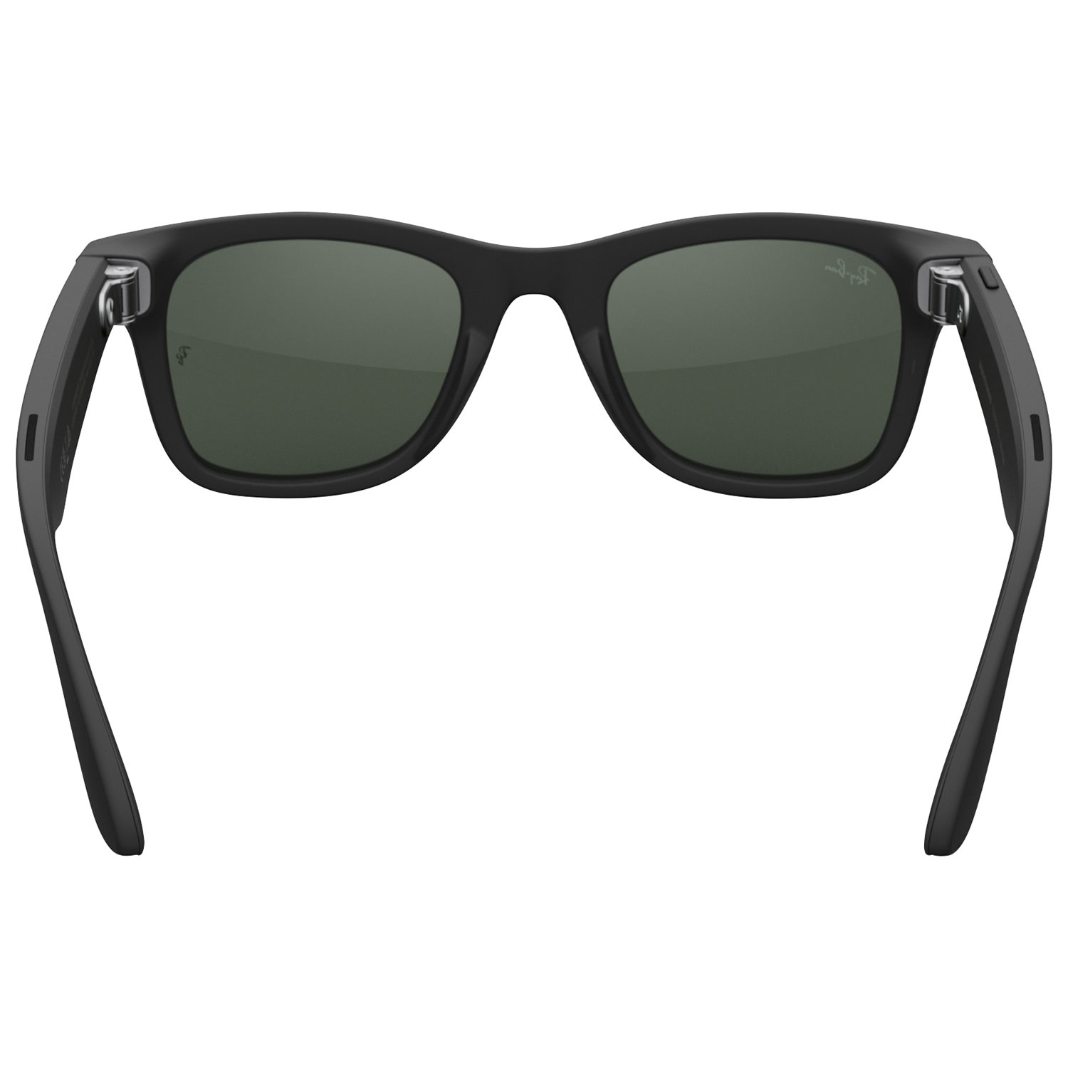 Lunettes Wayfarer de Ray-Ban | Meta avec IA, photo, vidéo, audio et messagerie - Noir mat/Transitions transparents à vert graphite