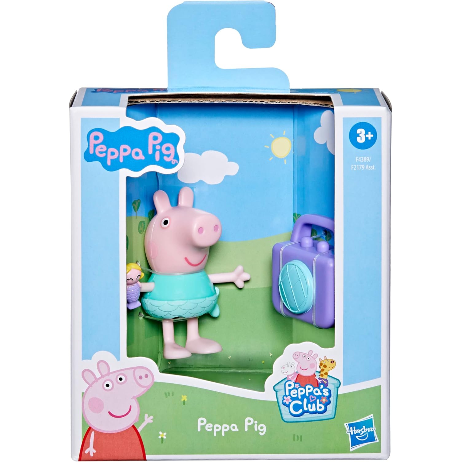 Le jouet préscolaire les amis de Peppa Pig Peppa’s Club Peppa’s Fun Friends, la figurine de Peppa Pig Mermaid, 3 ans et plus