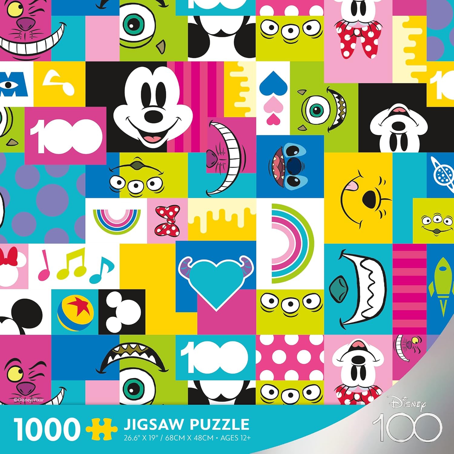 Ceaco - Disney 100 - Big Smiles - Casse-tête de 1000 pièces