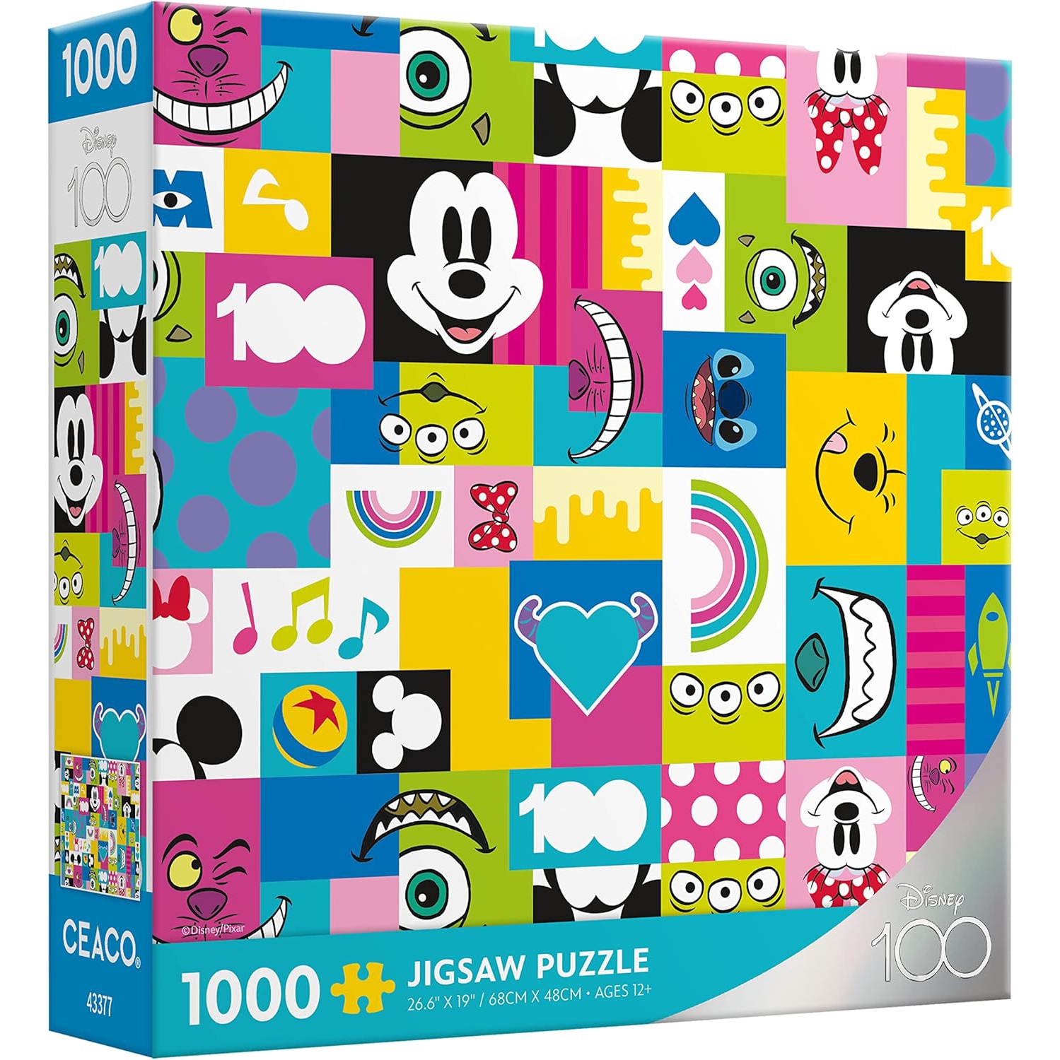 Ceaco - Disney 100 - Big Smiles - Casse-tête de 1000 pièces