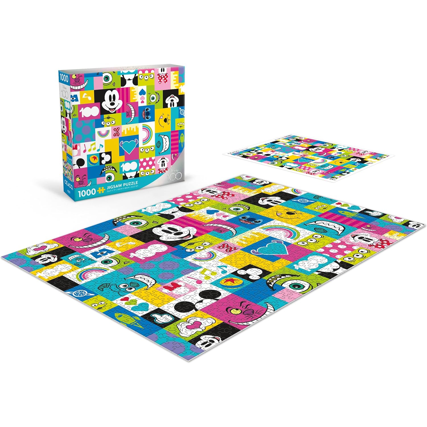 Ceaco - Disney 100 - Big Smiles - Casse-tête de 1000 pièces