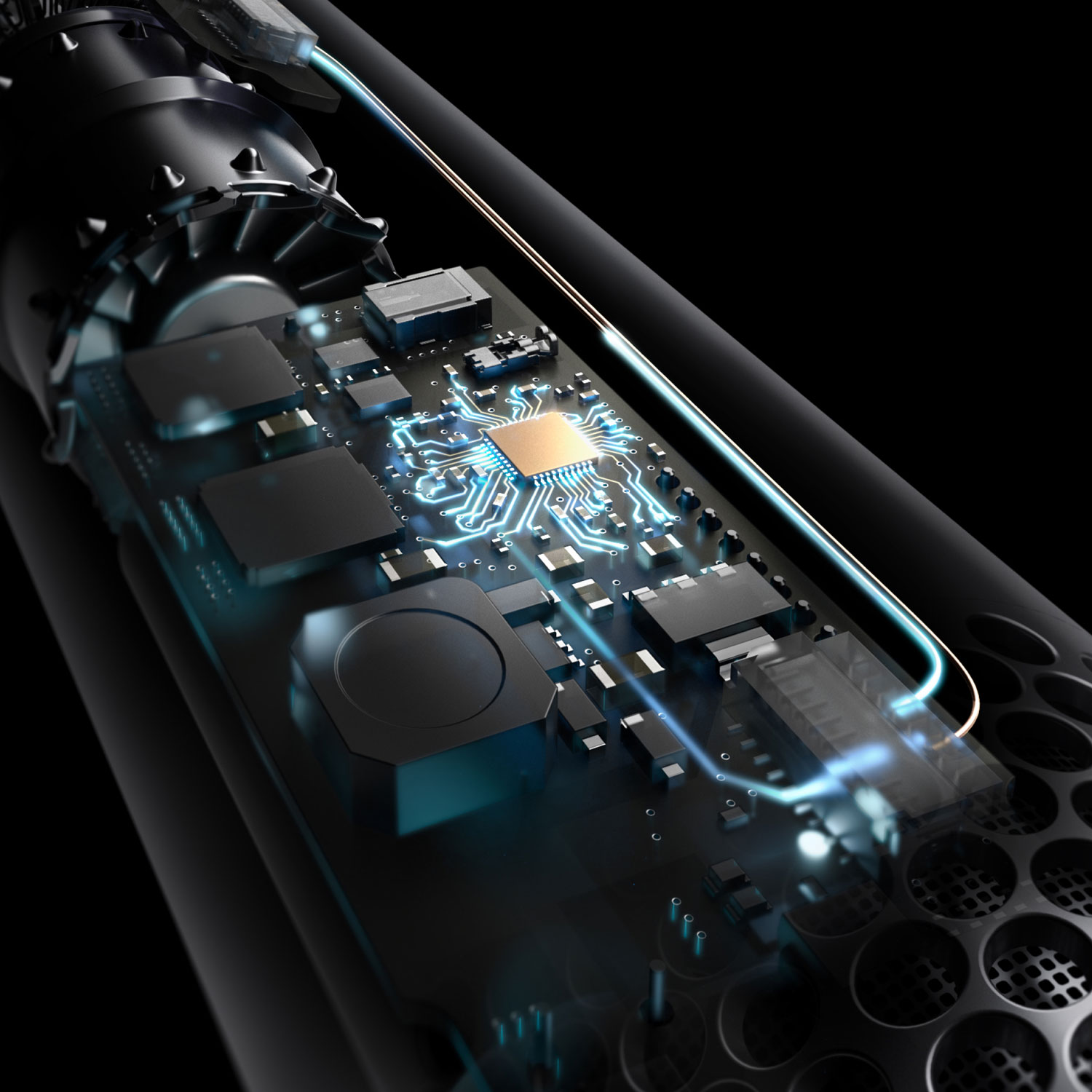 Fer à friser long Airwrap Styler Complete de Dyson - Édition spéciale - Bronze fraise/Rose blush