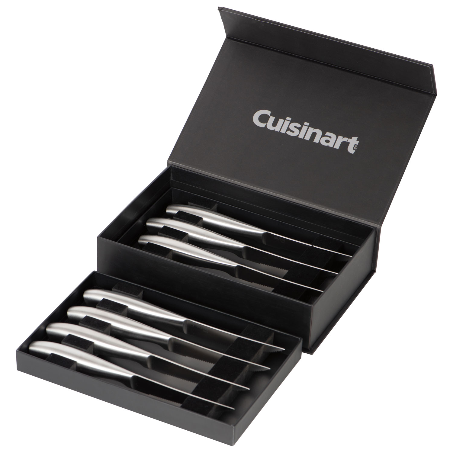 Cuisinart Stainless Steel 8-Piece Knife Set with Gift Box - Black