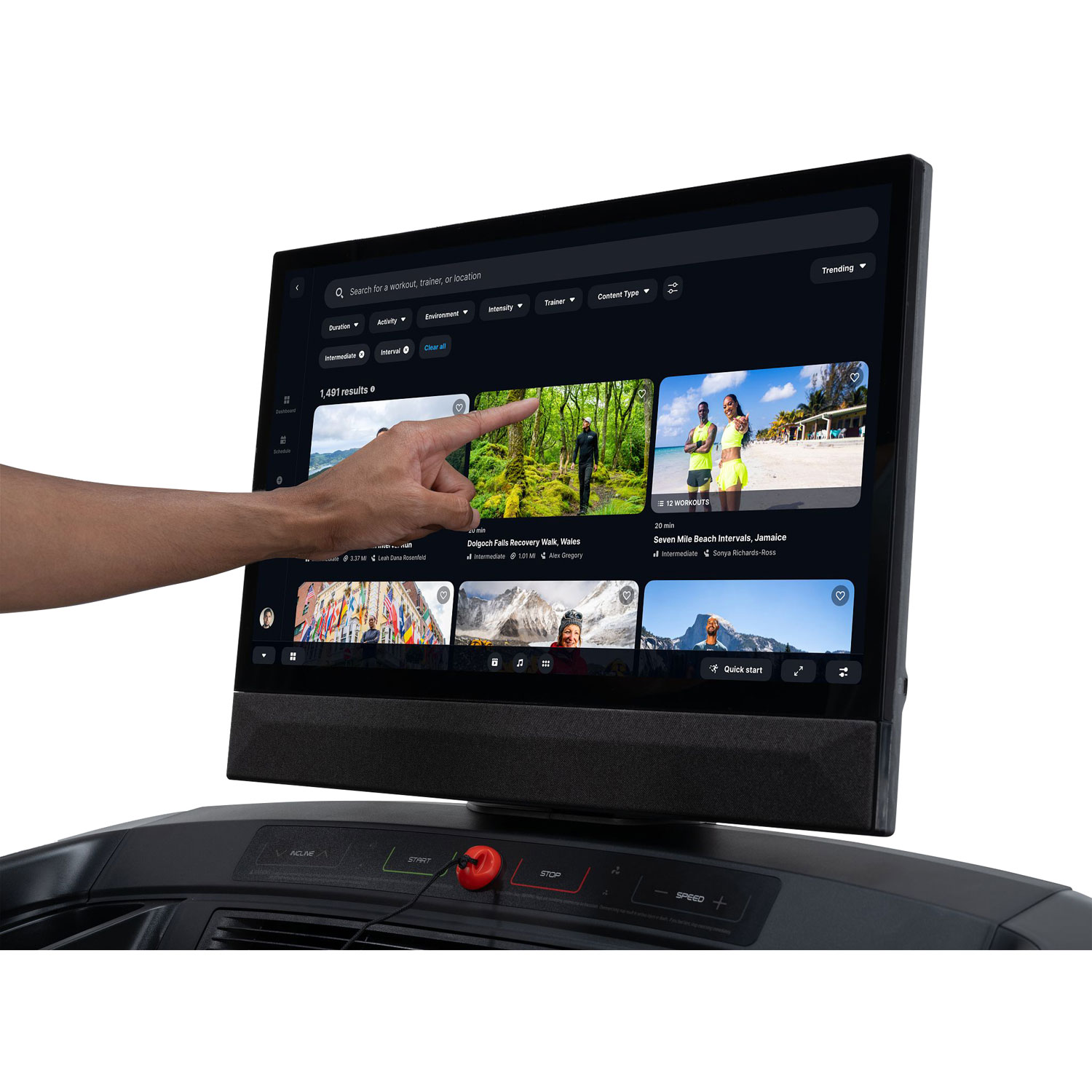 NordicTrack Commercial 2450 Treadmill with 24" Pivoting Touchscreen Display