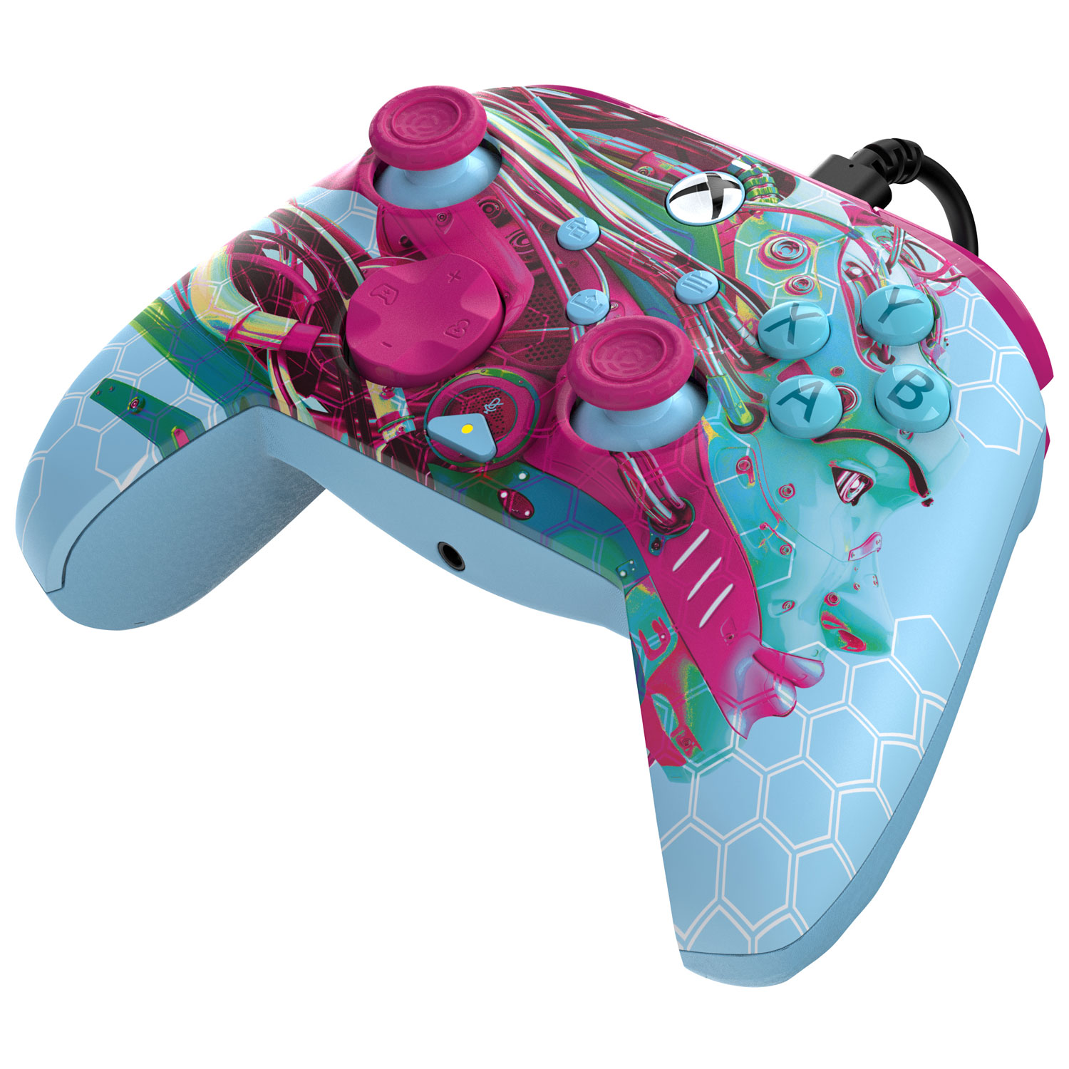 PDP REMATCH Glow Advanced Wired Controller for Xbox Series X|S / Xbox One / PC - Android Dreams