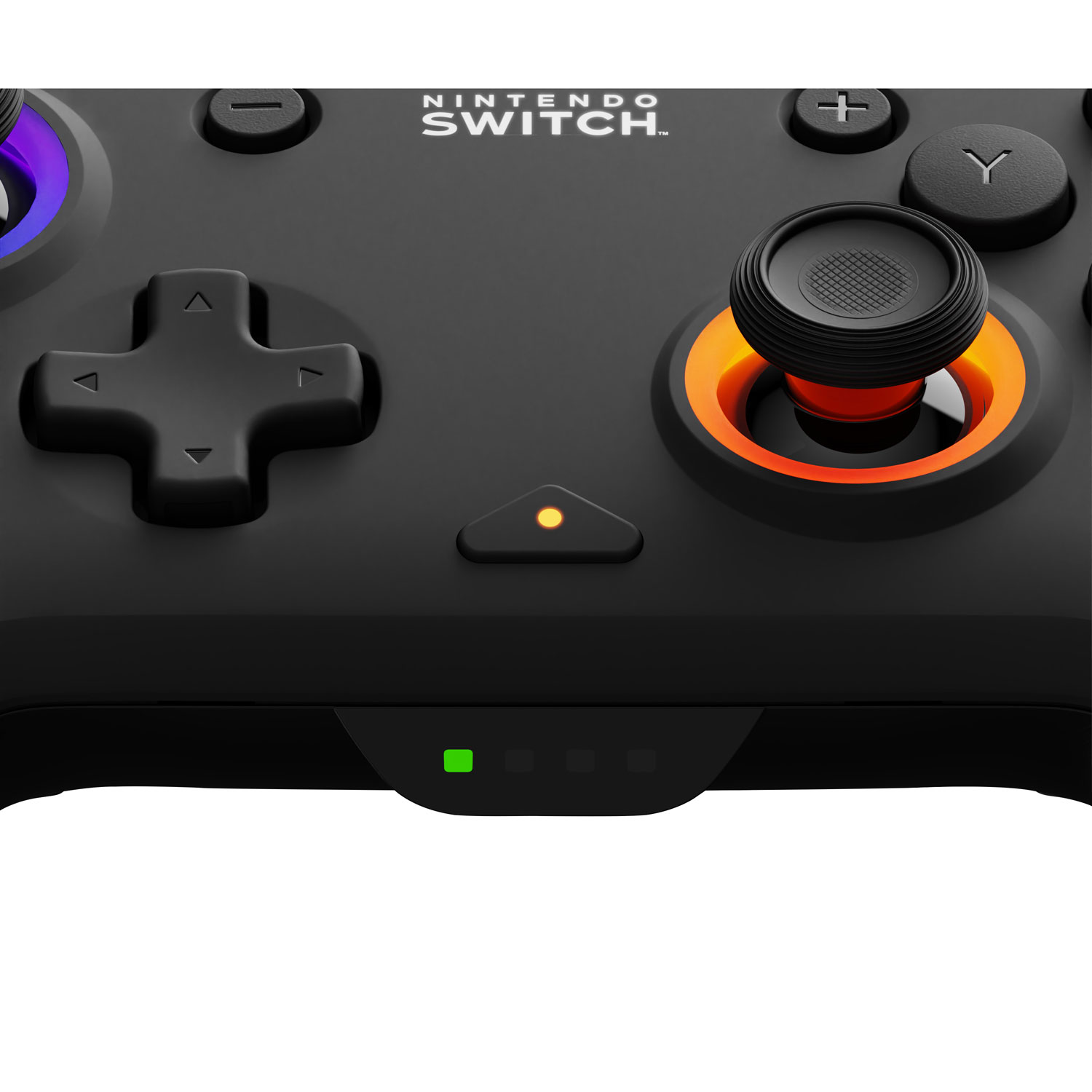 Manette de jeu sans fil Afterglow Wave RVB de PDP pour Switch - Noir