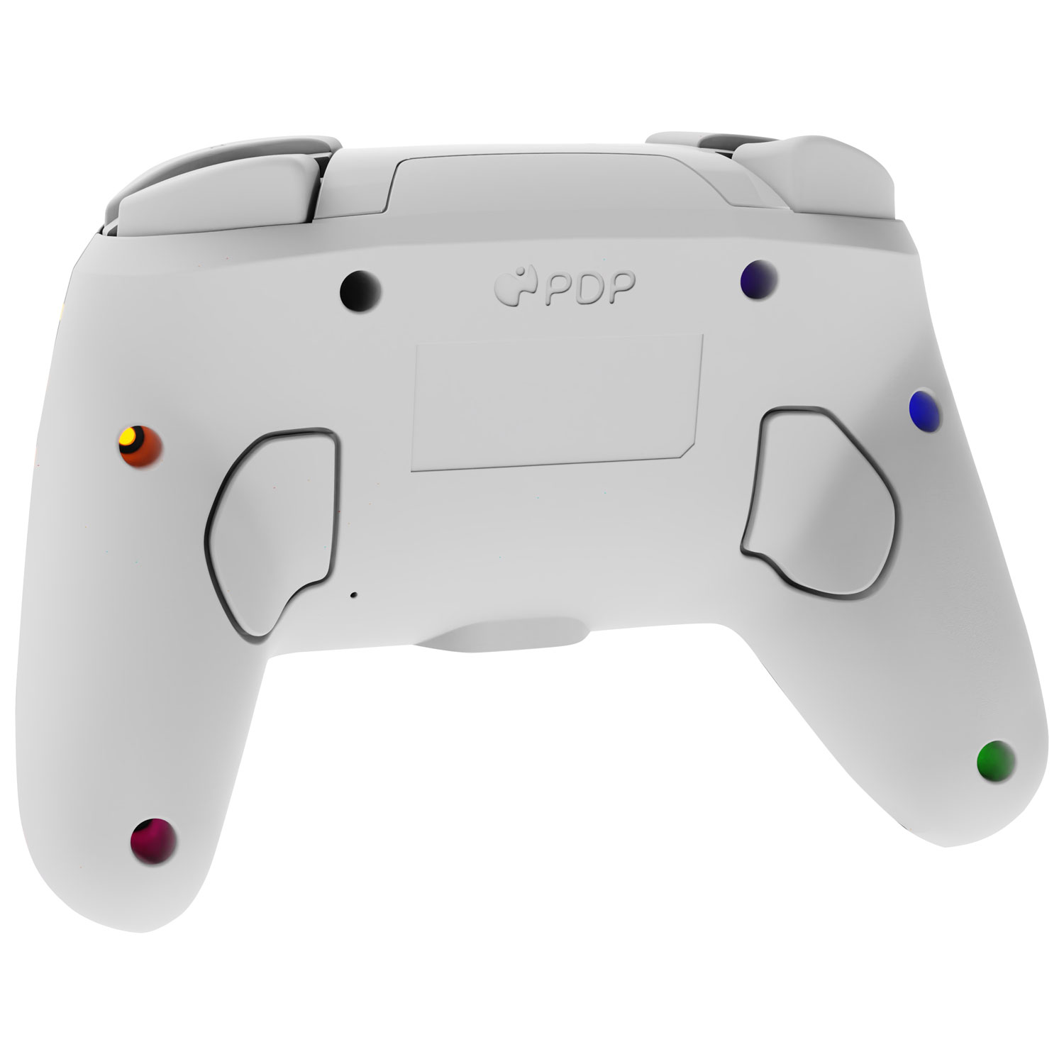 Manette de jeu sans fil Afterglow Wave RVB de PDP pour Switch - Blanc