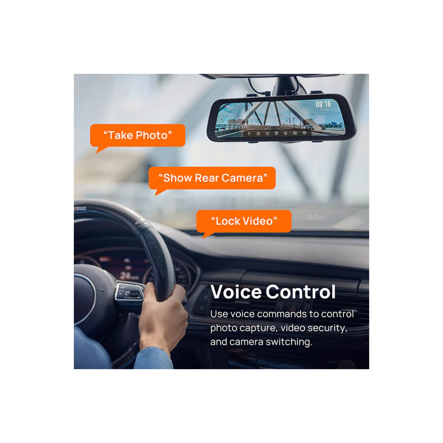 70mai Rearview Dash Cam S500 Set