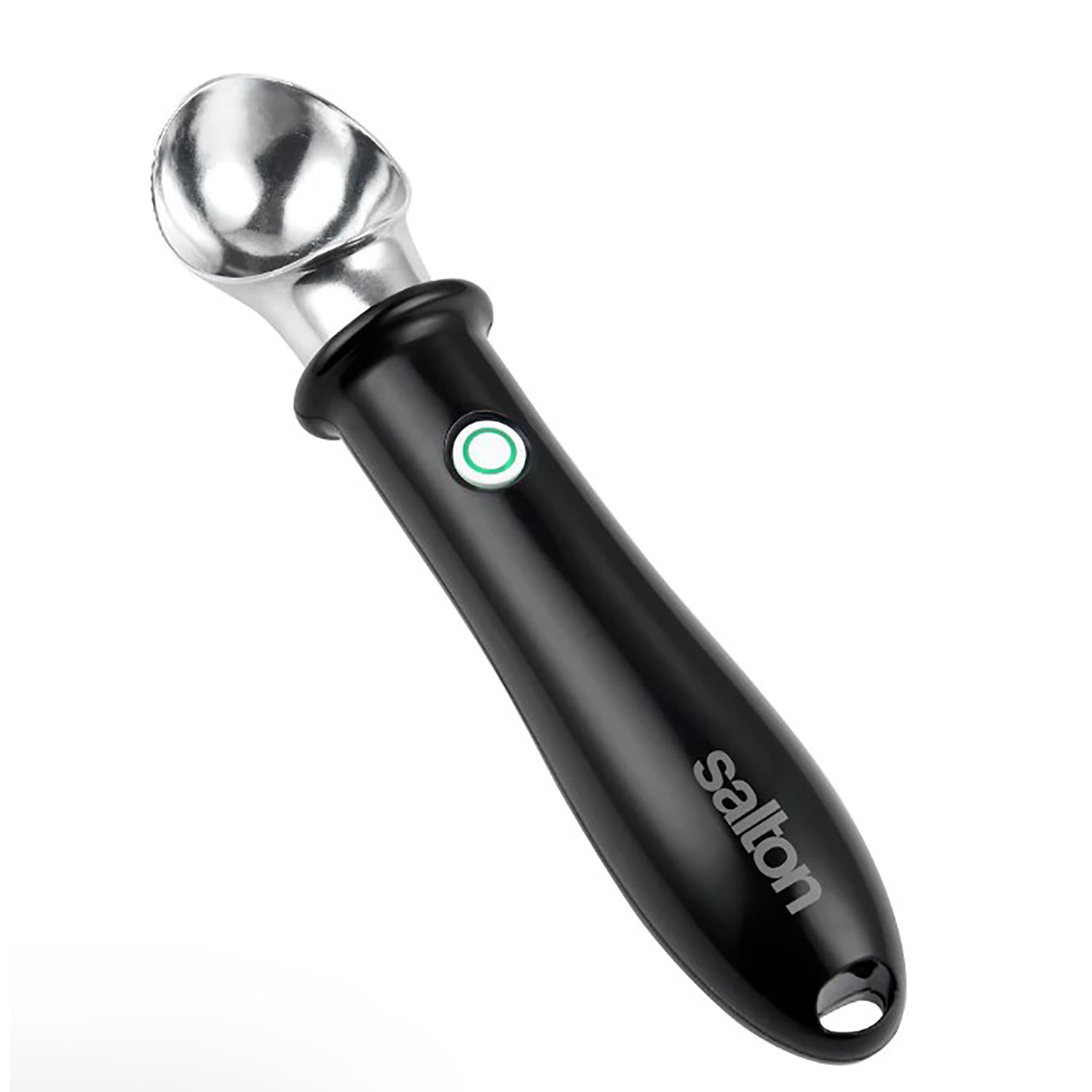 Salton - Heated Ice Cream Scoop, USB-C Rechargeable, Black