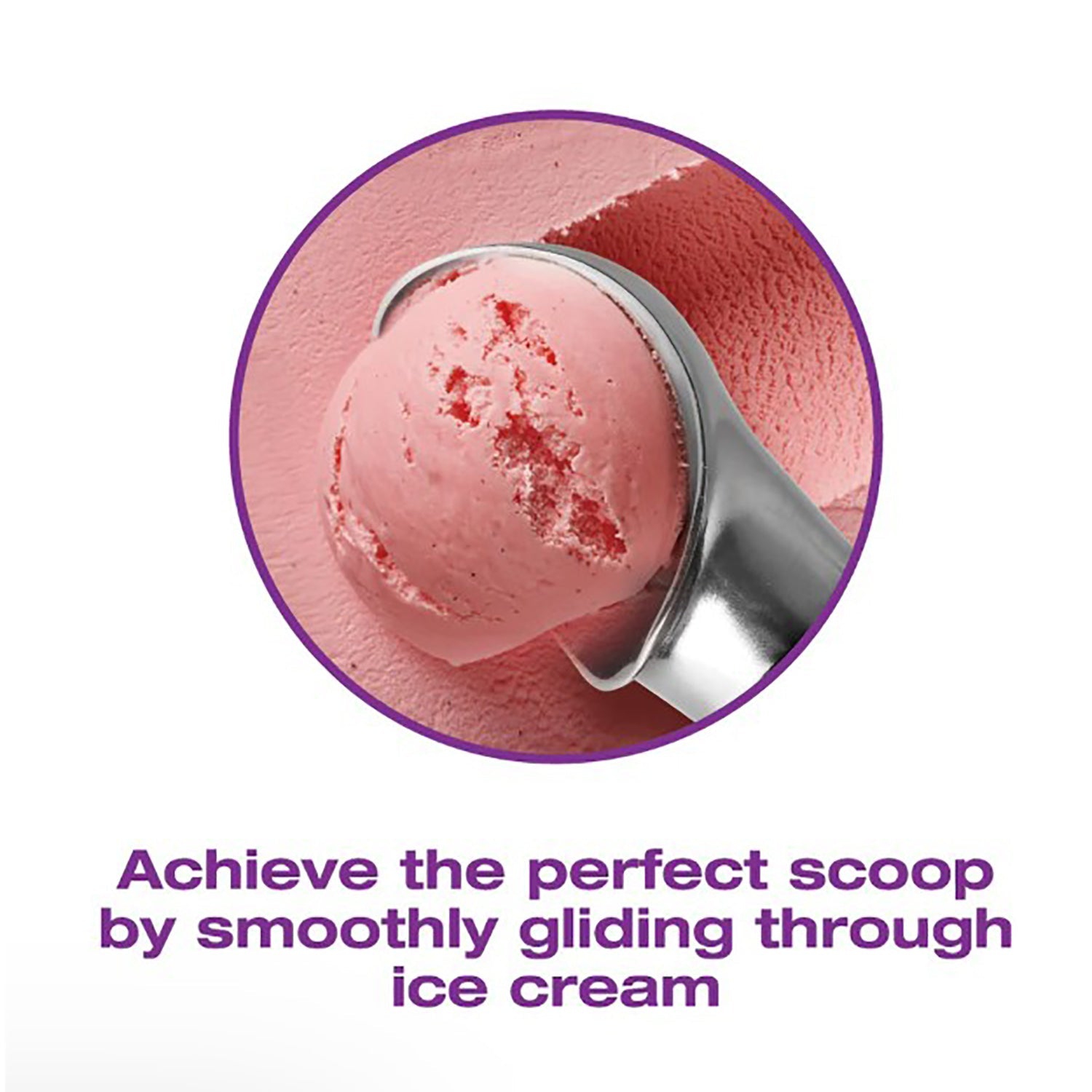 Salton - Heated Ice Cream Scoop, USB-C Rechargeable, Black