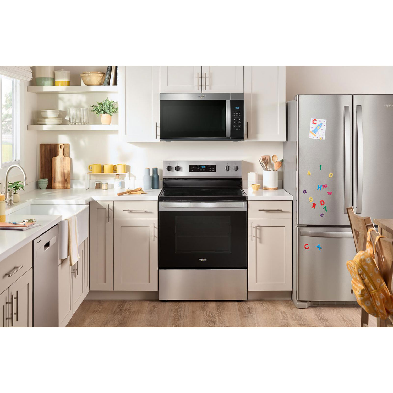 Whirlpool Over-The-Range Microwave - 1.7 Cu. Ft. - Stainless Steel