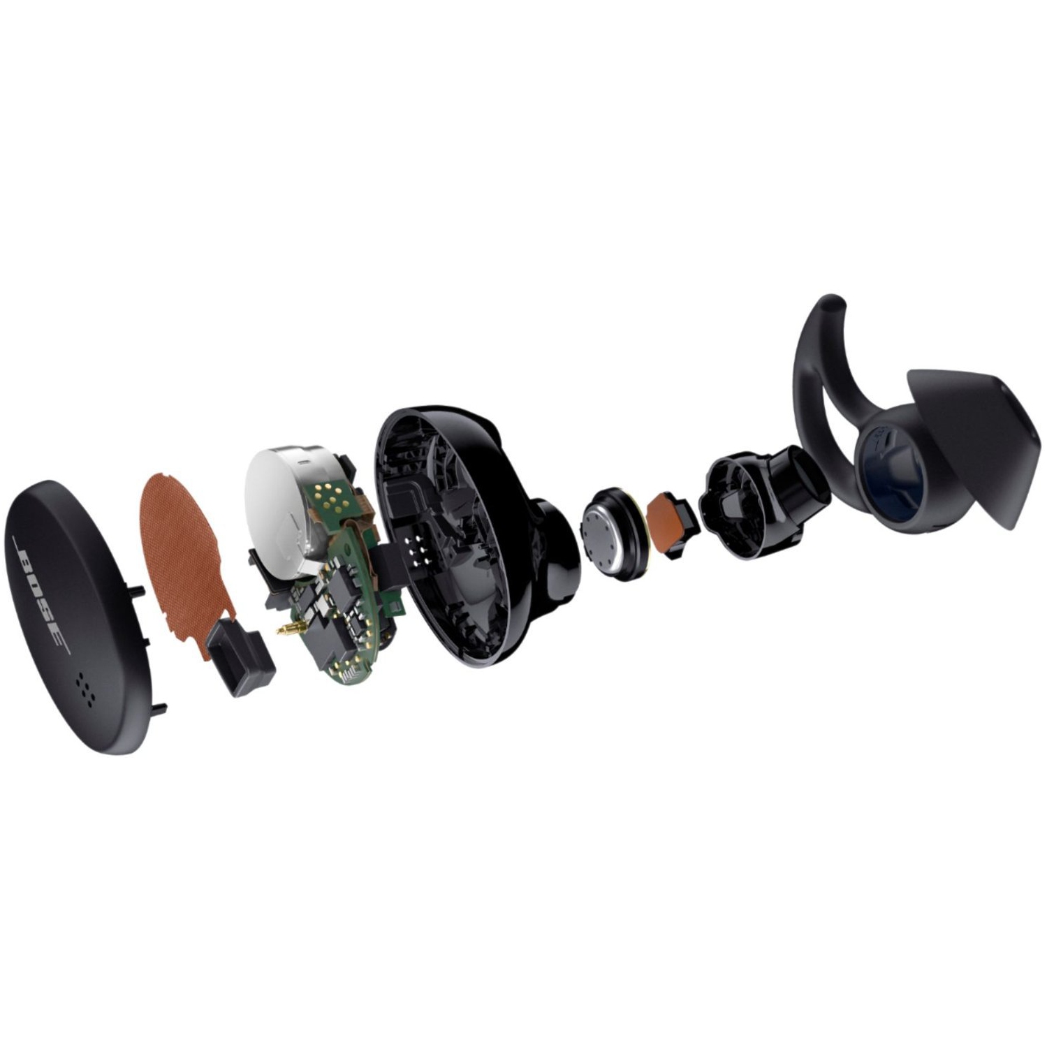 Boîte ouverte - Écouteurs boutons 100 % sans fil Sport Earbuds de Bose - Blanc glacier