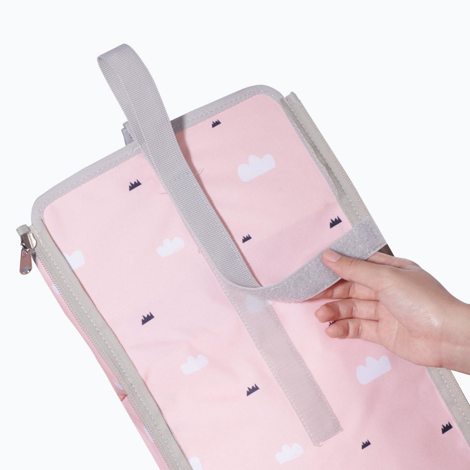 Organisateur d'allaitement 3-en-1 pour lit de bébé Sunveno