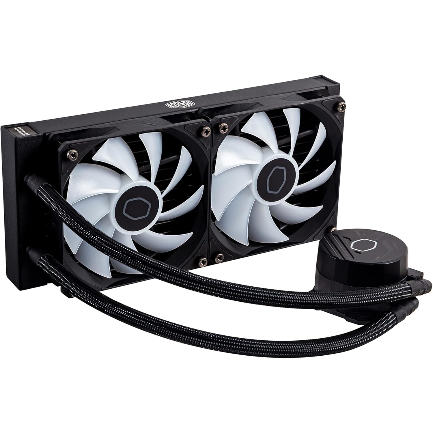 Cooler Master MasterLiquid 240&nbsp;L Core, pompe double chambre Gen S, refroidisseur liquide tout-en-un ARGB 240&nbsp;mm