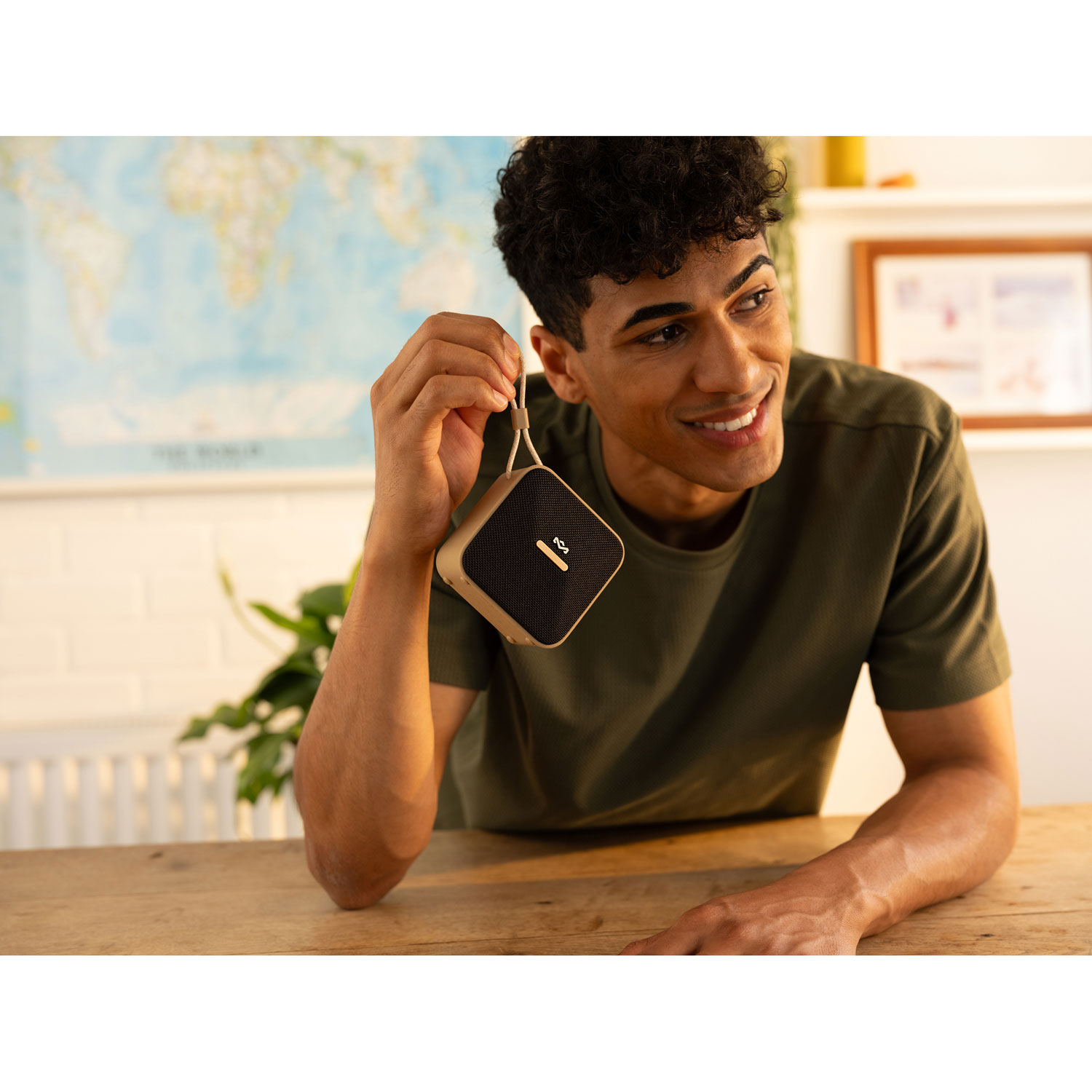 House Of Marley Rise Up Waterproof Bluetooth Wireless Speaker - Black