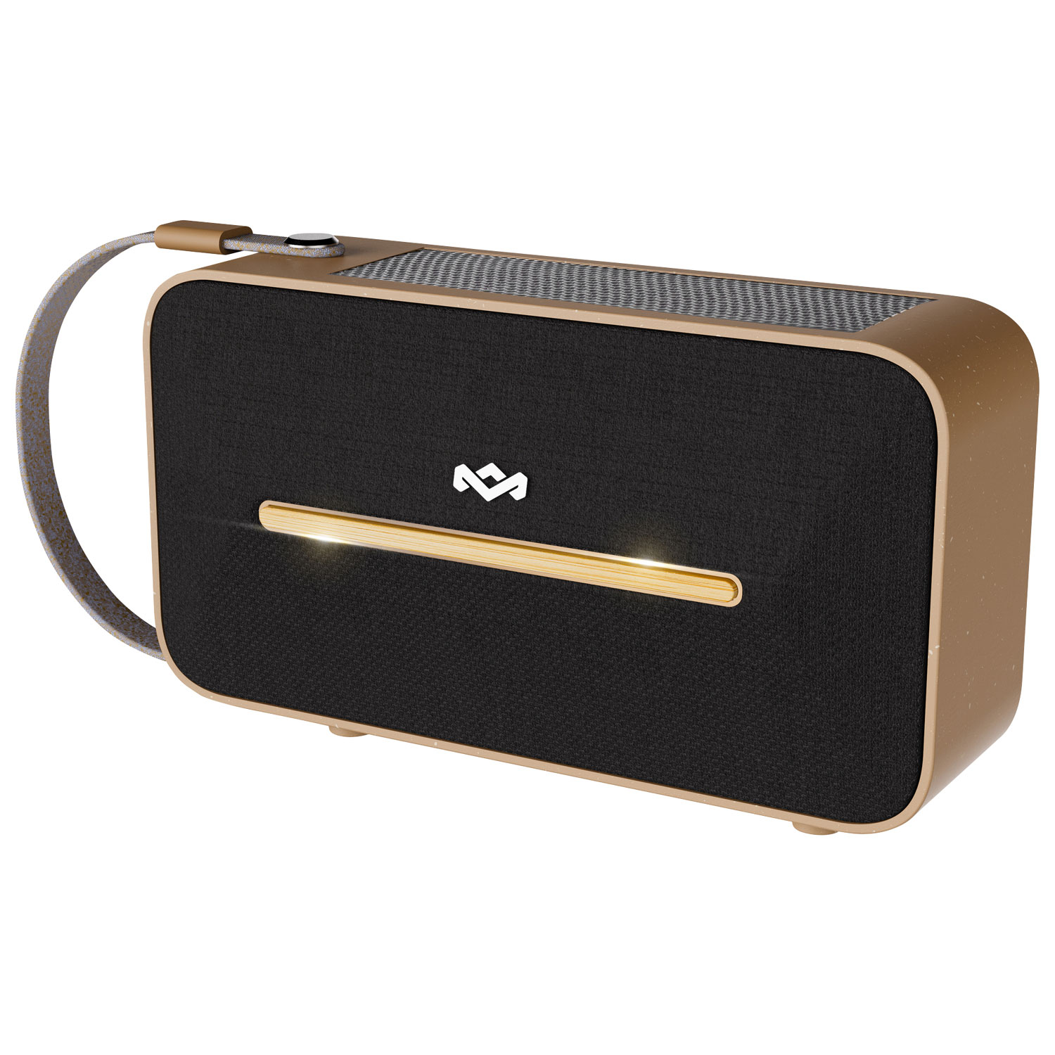 Haut-parleur sans fil solaire Bluetooth étanche Rise Up de House of Marley - Noir