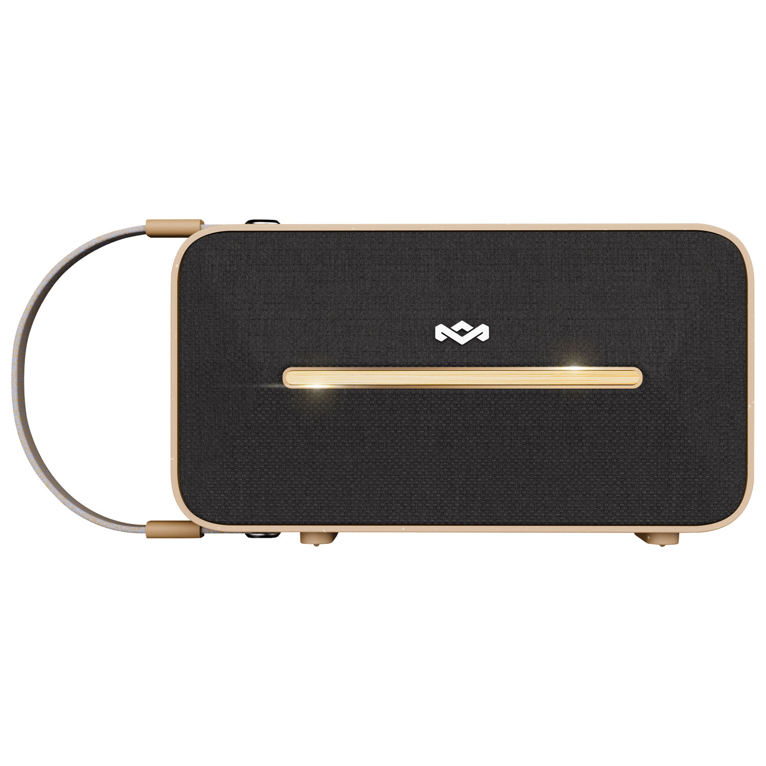 Haut-parleur sans fil solaire Bluetooth étanche Rise Up de House of Marley - Noir