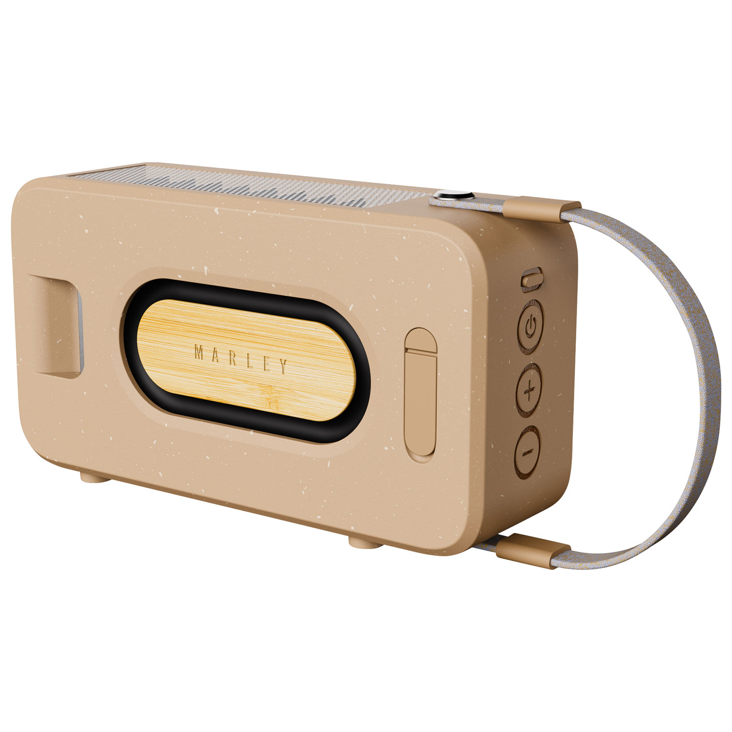 Haut-parleur sans fil solaire Bluetooth étanche Rise Up de House of Marley - Noir