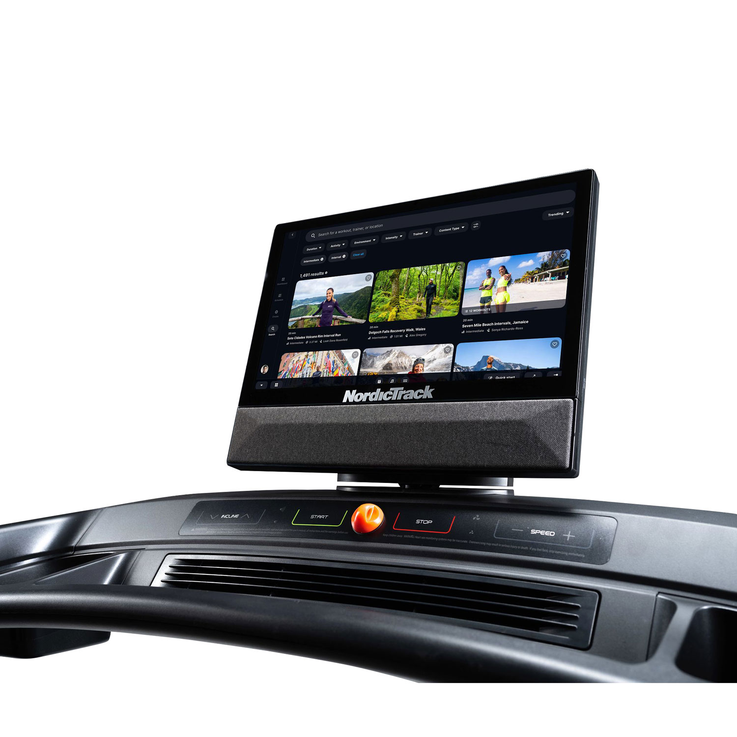 NordicTrack Commercial 1750 Treadmill with 16" Pivoting Touchscreen Display