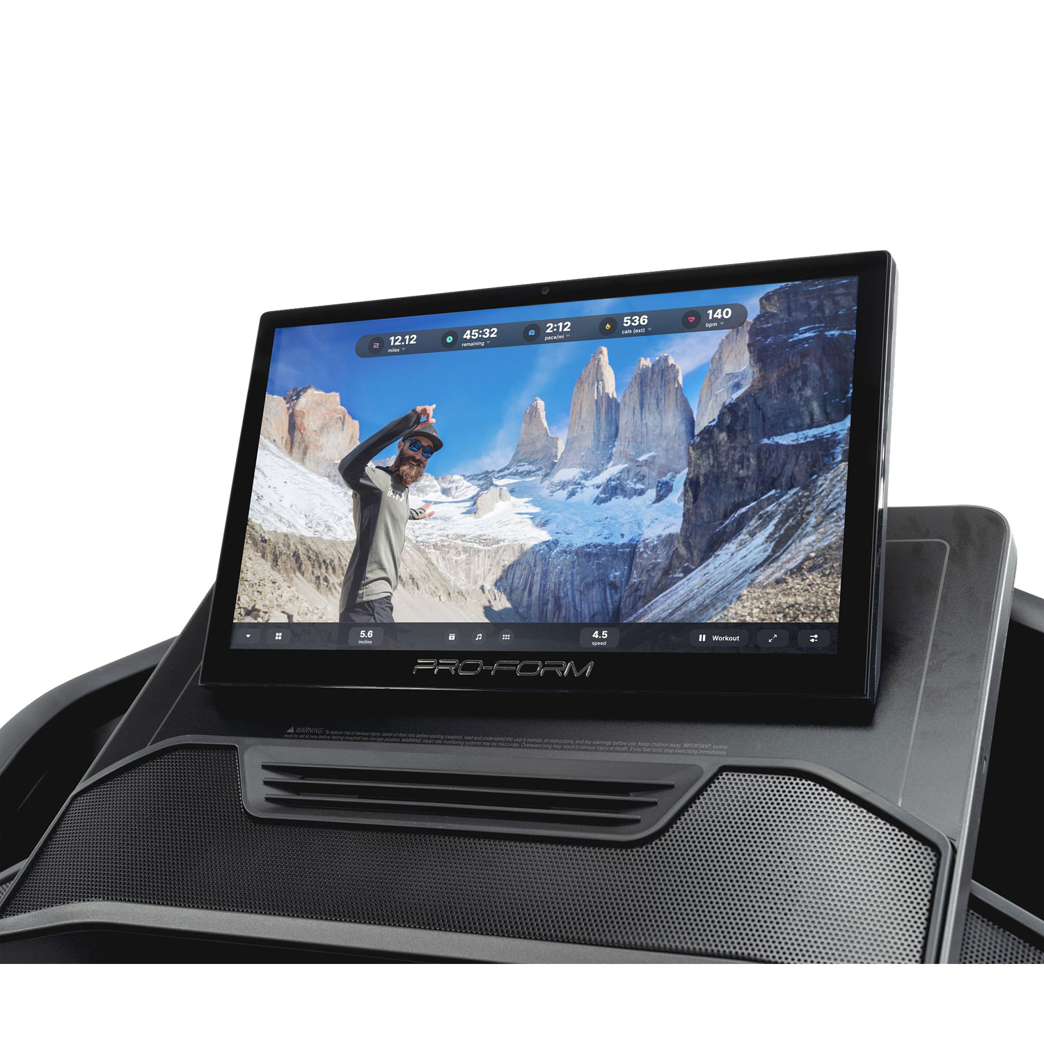 Tapis roulant Pro 9000 de ProForm avec écran tactile de 16 po