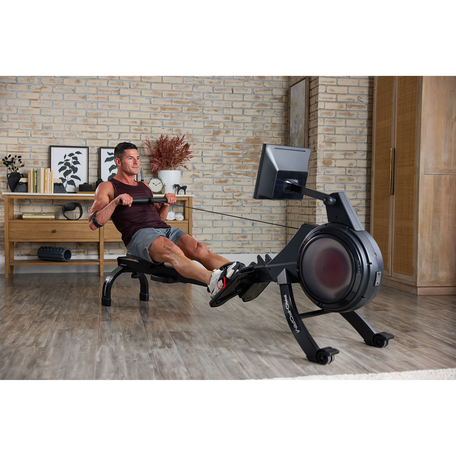 ProForm Carbon Pro10 Rower with 10" Touchscreen Display