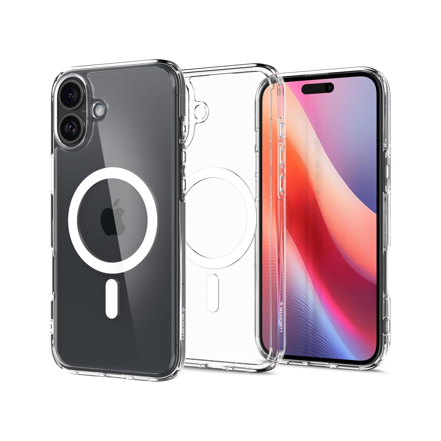 Magnetic Case for iPhone 16, Compatible with MagSafe Wireless Charging, Shockproof Phone Bumper Cover, Anti-Scratch Clearview - FREE SHIPPING