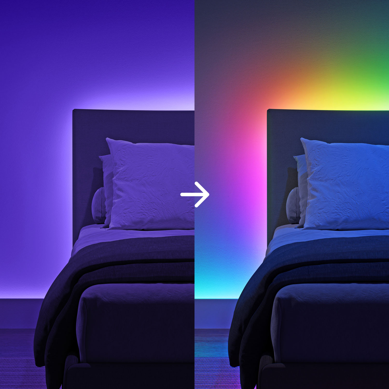 Nanoleaf Essentials Matter 5m Smart LED Lightstrip - Smarter Kit - Multi-Colour