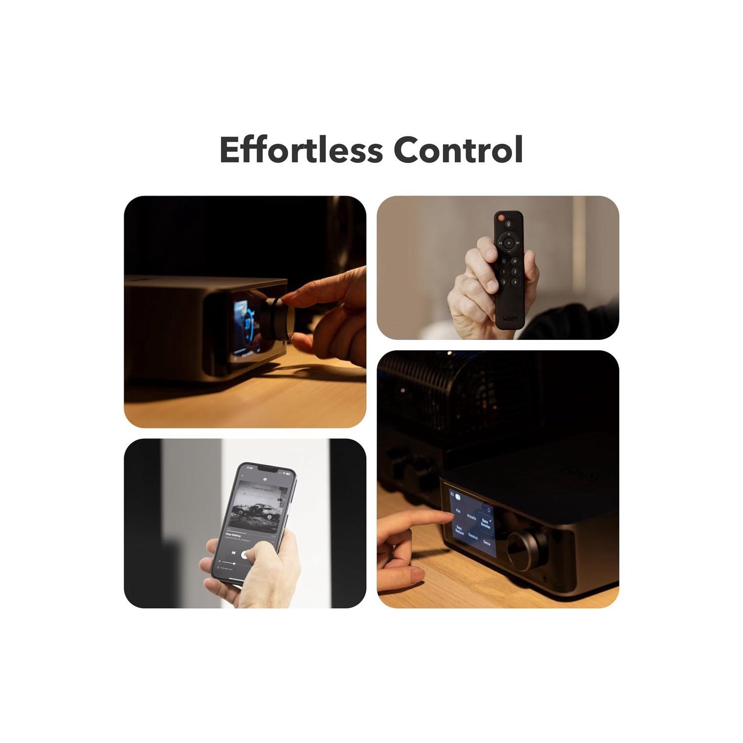 Lecteur de musique à diffusion en continu WiiM Ultra et préamplificateur numérique avec Wi-Fi MD, Google Cast, BluetoothMD et écran tactile de