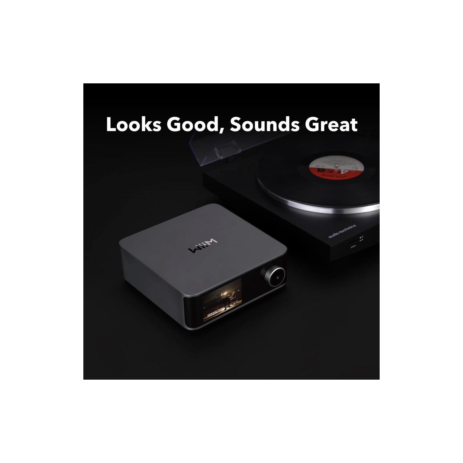 Lecteur de musique à diffusion en continu WiiM Ultra et préamplificateur numérique avec Wi-Fi MD, Google Cast, BluetoothMD et écran tactile de