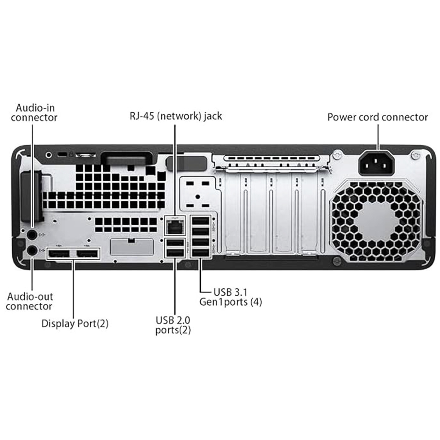 Remis à neuf - Ordinateur de bureau EliteDesk 800 G3 SFF de HP - Nouveau moniteur 22&nbsp;po - i5 d'Intel - Mémoire vive 16&nbsp;Go - SSD NVMe de