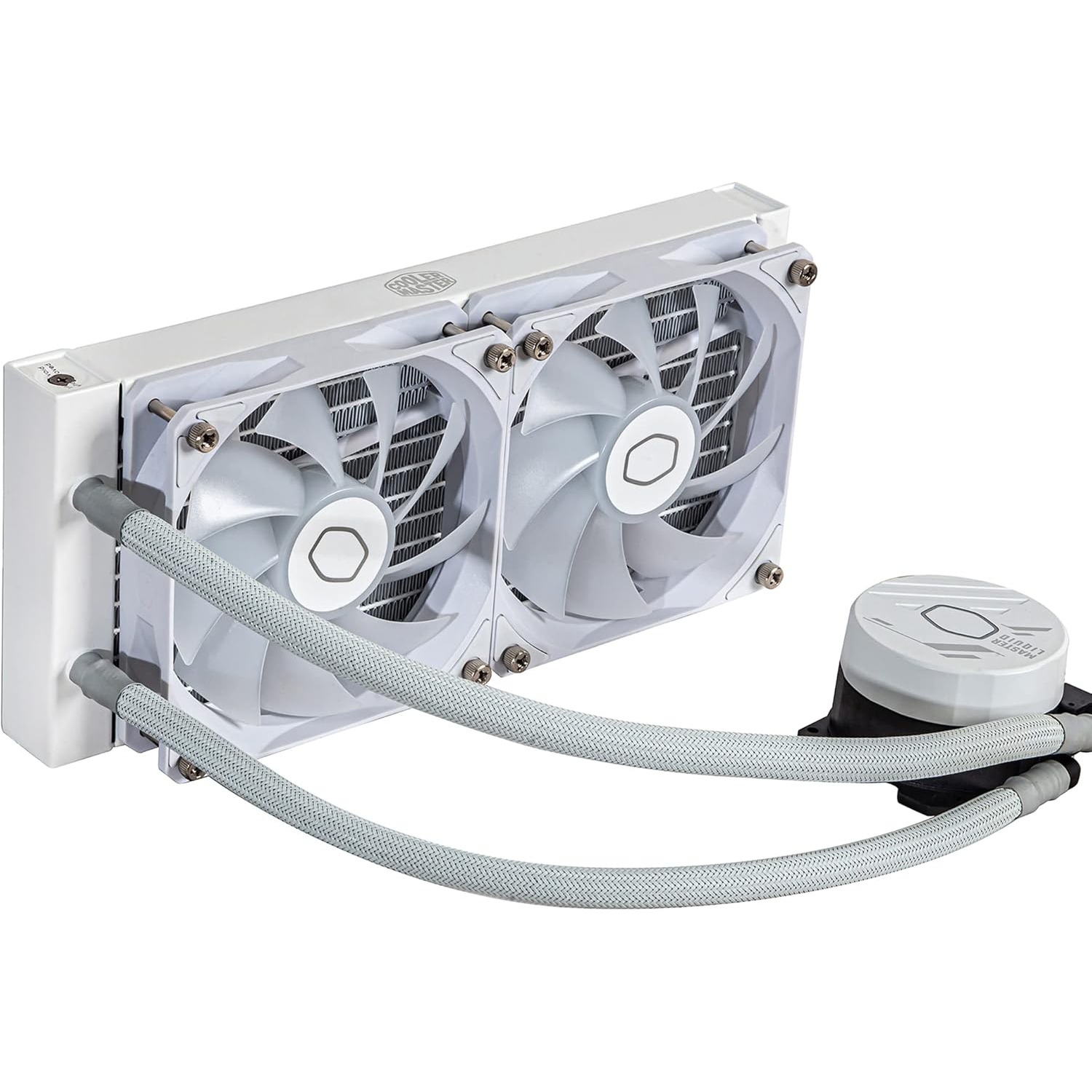 Cooler Master MasterLiquid 240L Core, Gen S Dual Chamber Pump, ARGB 240mm AIO Liquid CPU Cooler
