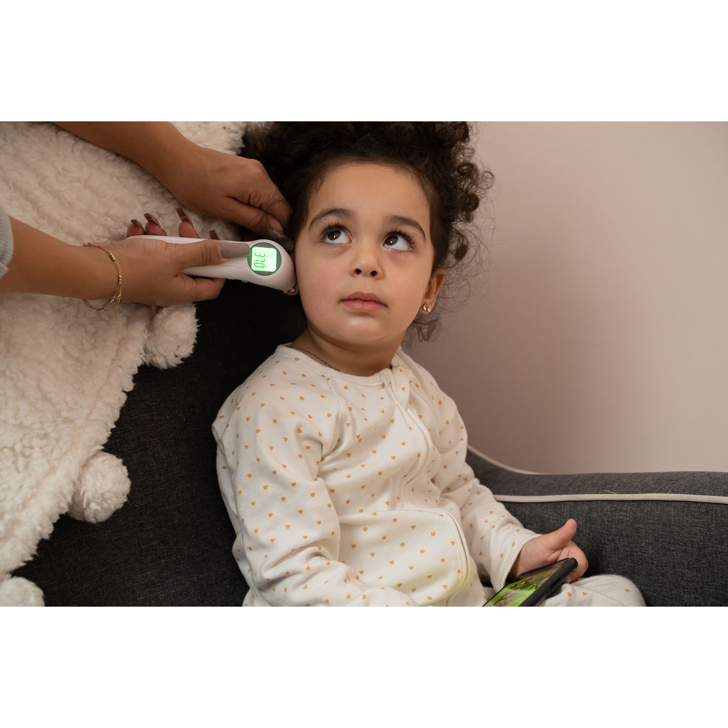 Thermomètre numérique à infrarouge 5-en-1 Orä de bbluv