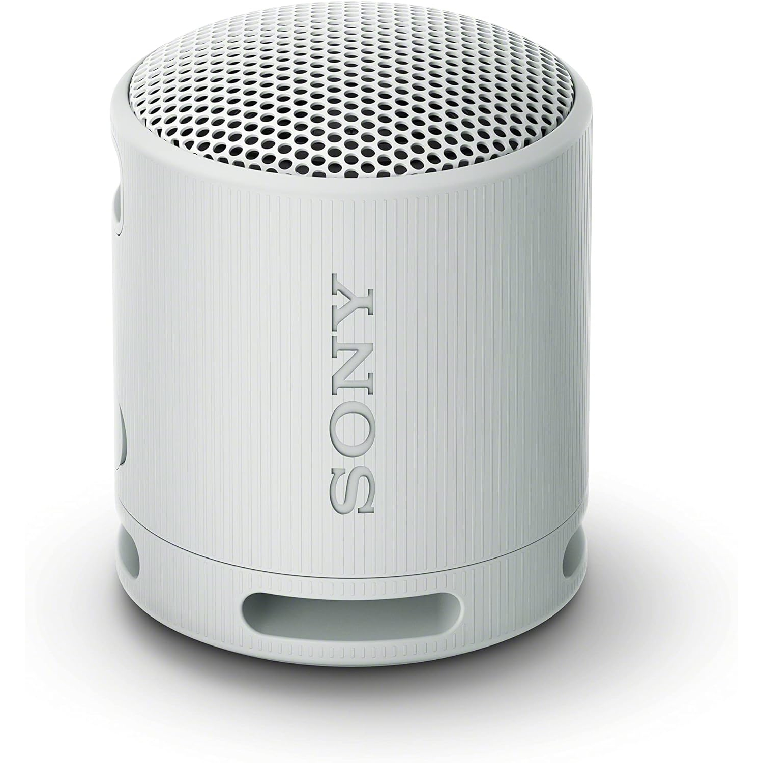 Open Box - Sony SRS-XB100 Wireless Bluetooth Portable Lightweight Super-Compact Travel Speaker, Extra-Durable IP67 Waterproof & Dustproof, 16 Hour Battery - Grey