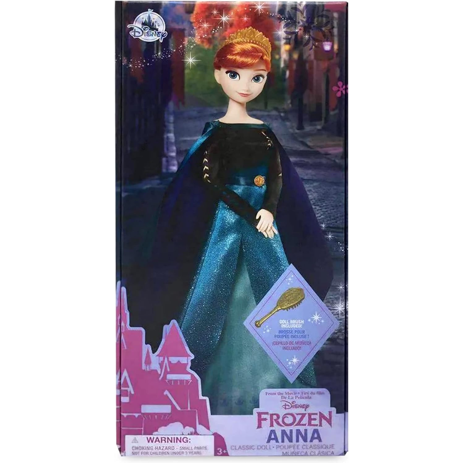 Poupée classique Anna de Disney – la Reine des neiges 2 – 11 1&nbsp;cm/2 po