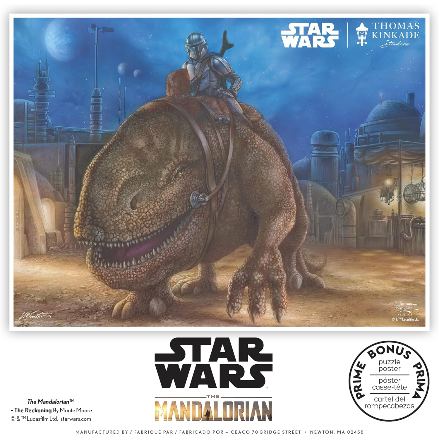 Ceaco - Thomas Kinkade - Mandalorian - The Reckoning - Casse-tête de 550 pièces