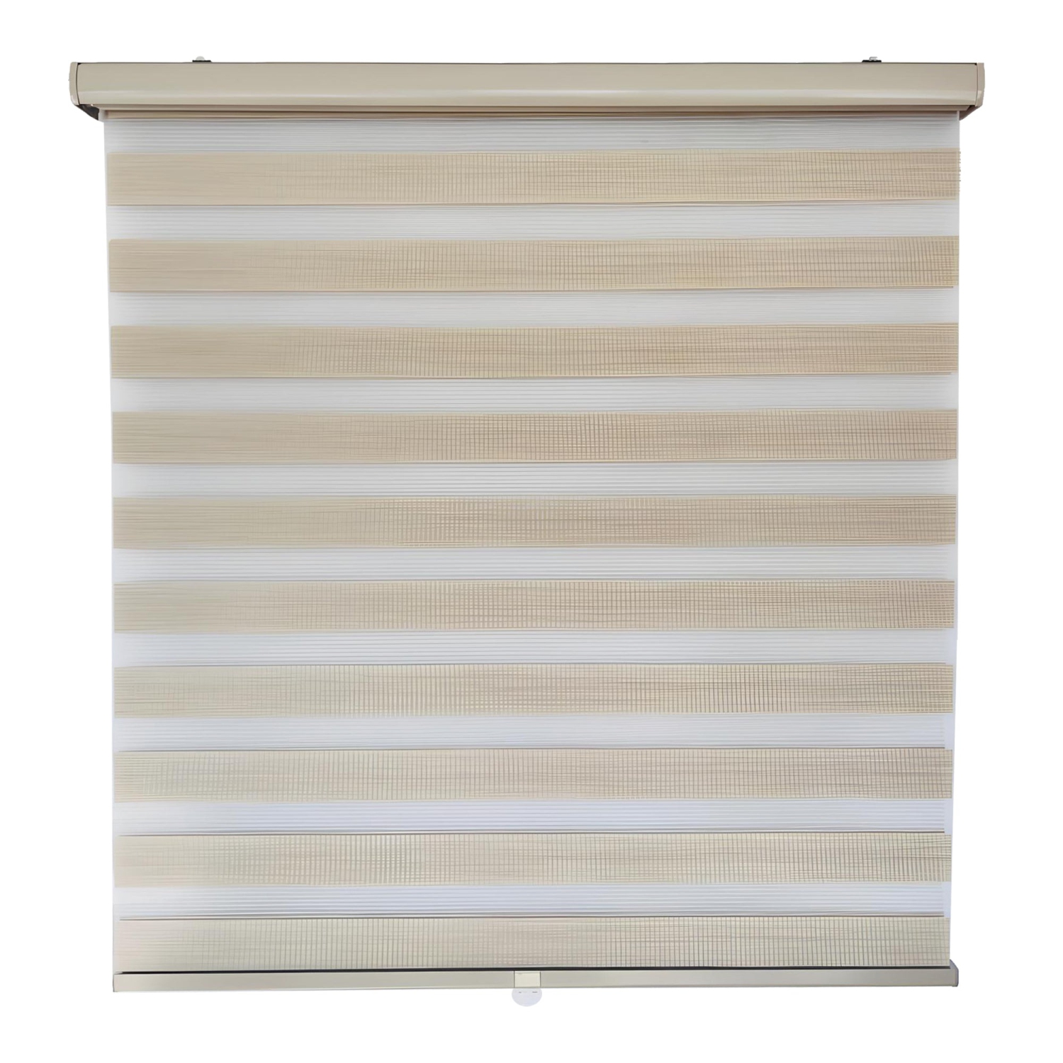 ITY Olivia Stone - 68" X 84" Alternate Blinds Window Shade Cordless Beige