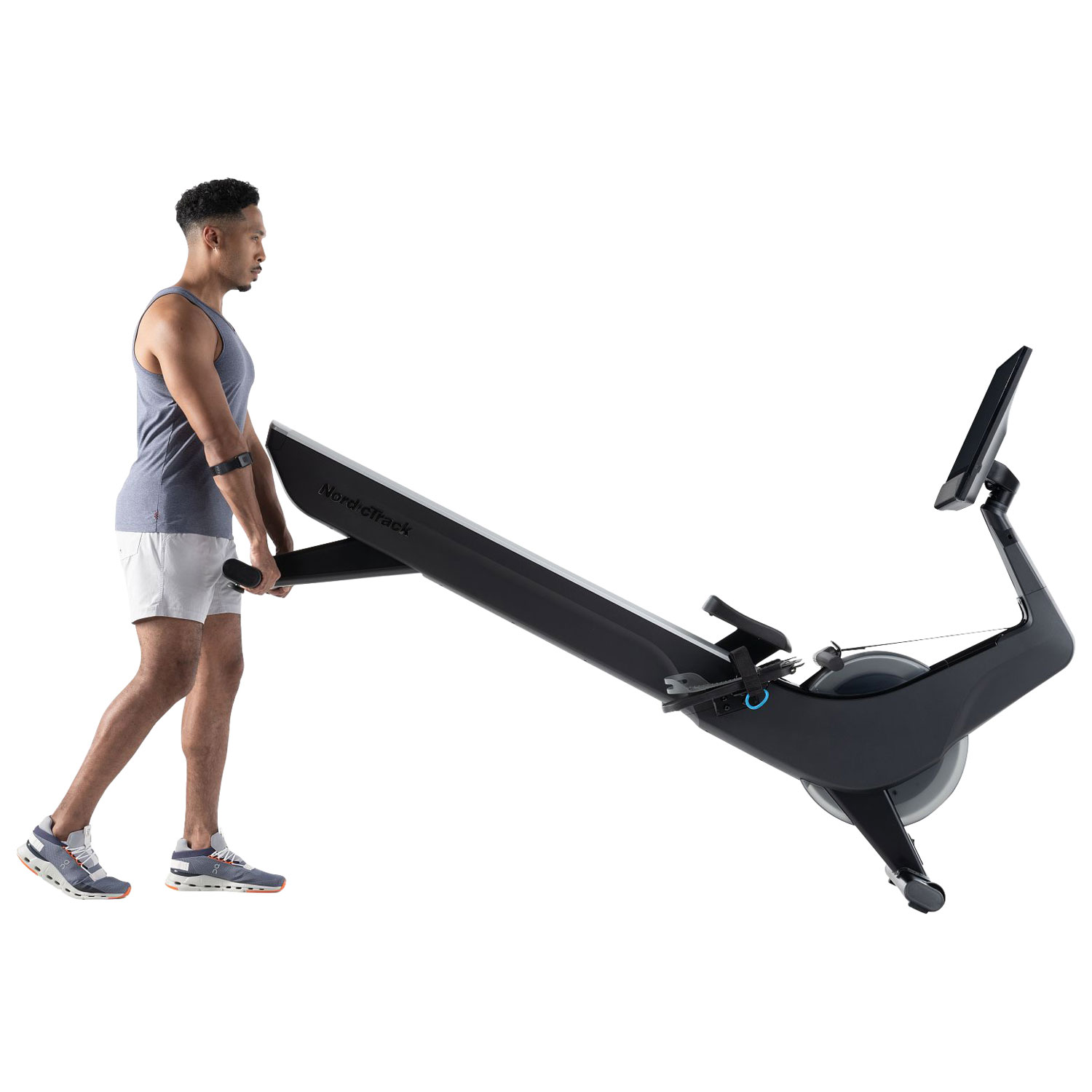 Rameur RW900 de NordicTrack avec écran tactile pivotant de 24 po