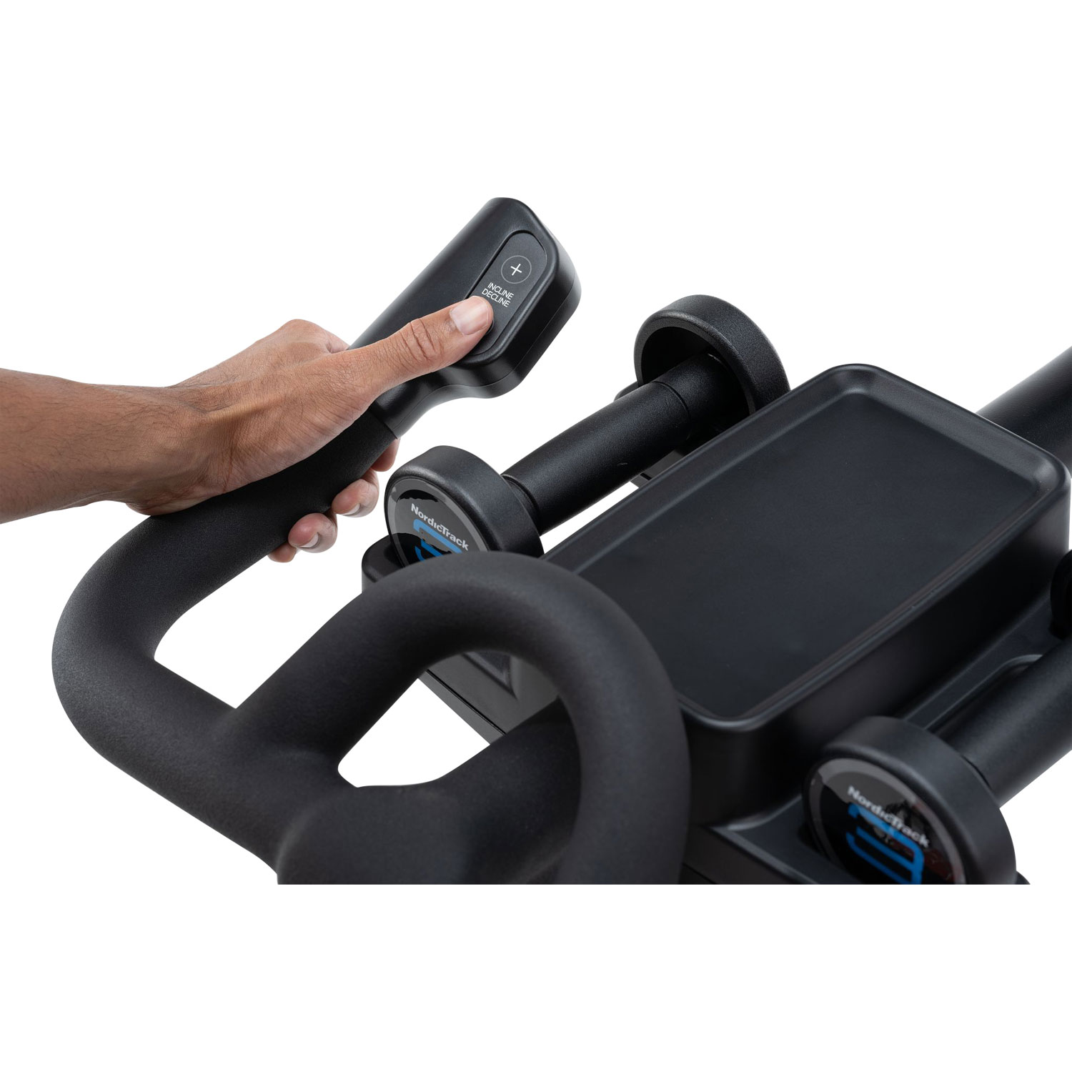 NordicTrack X24 Stationary Spin Bike w/ Pivoting 24" Touchscreen Display